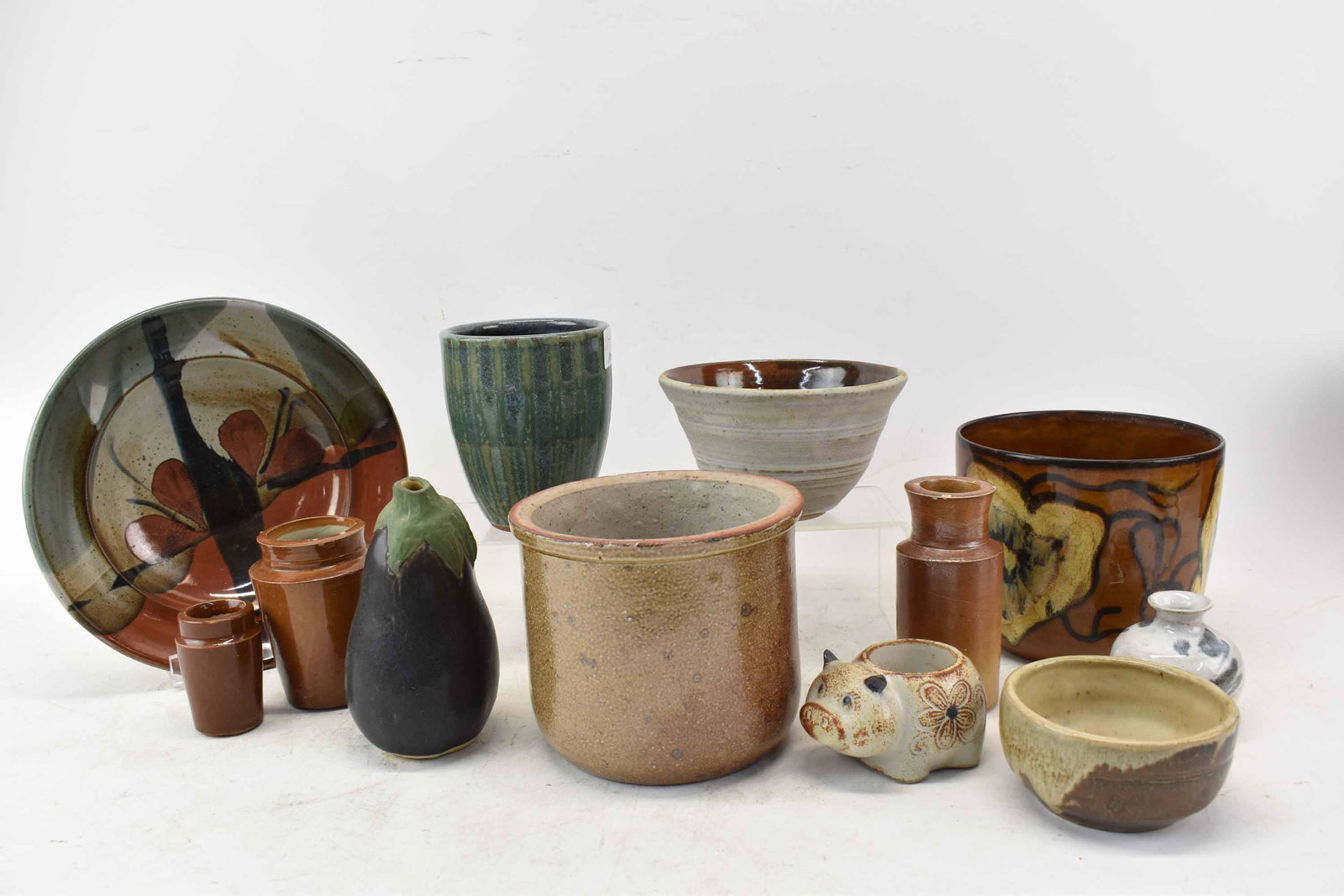 Group of Assorted Stoneware & Pottery Articles (1 of 12)