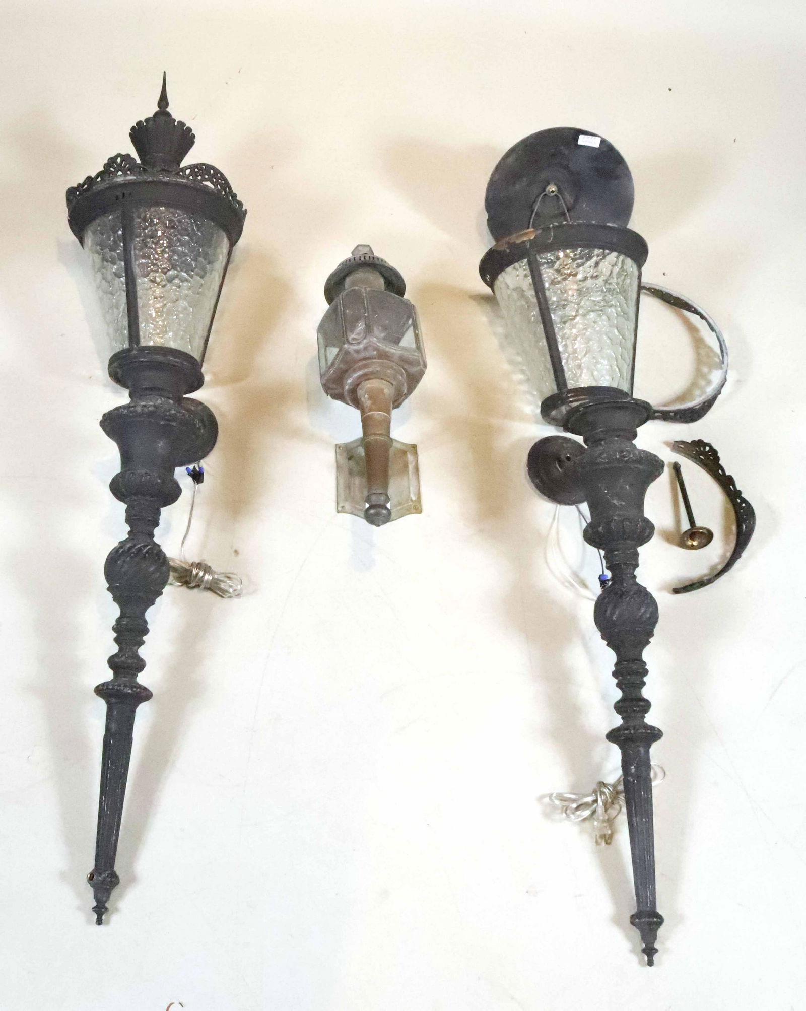 Three Massive Carriage Lanterns (1 of 8)