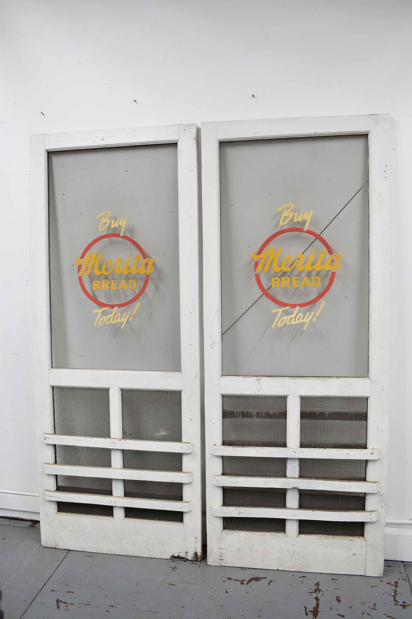 Pair of Vintage Merita Bread Screen Doors (1 of 11)