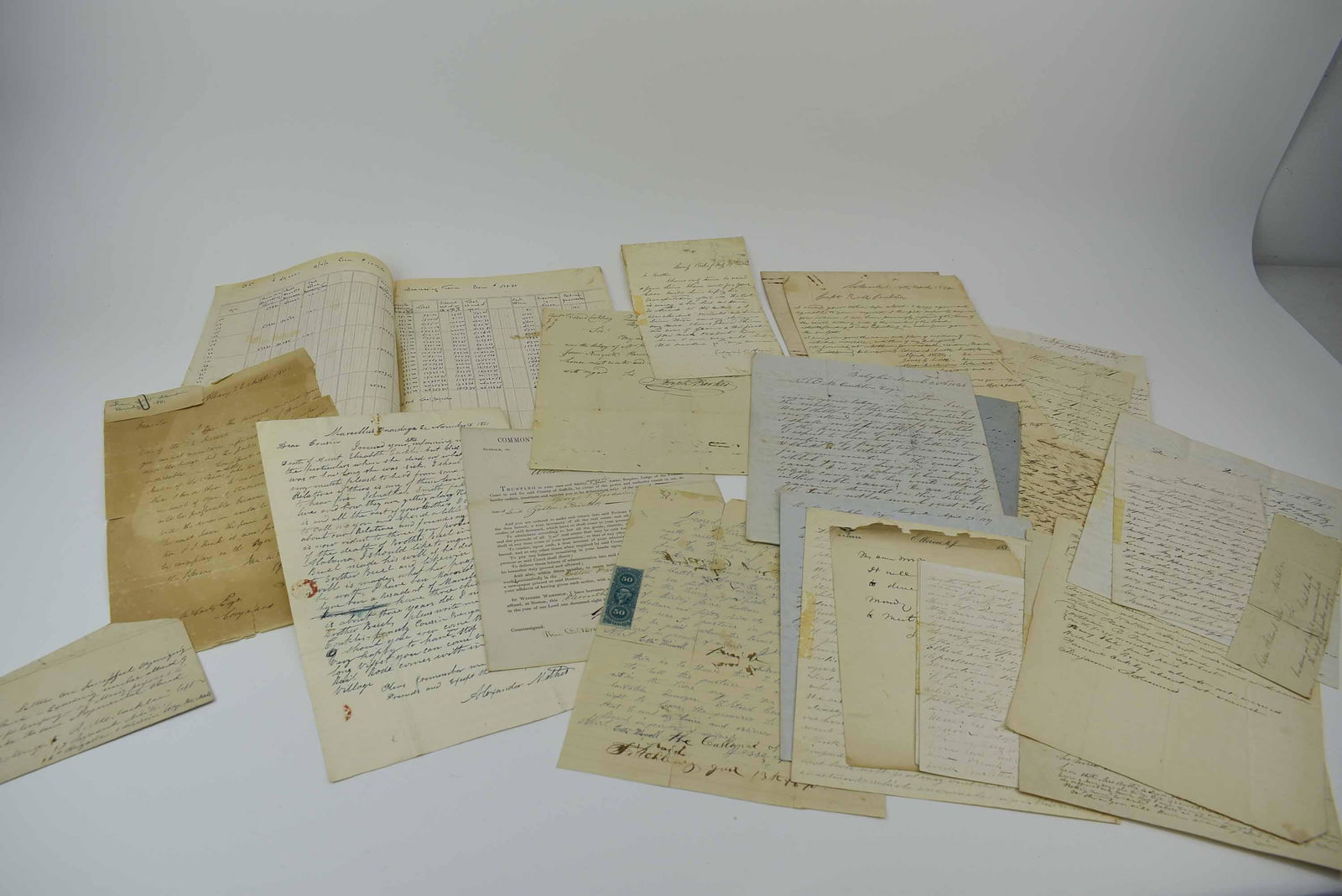 Group of Assorted 1800's Ephemera (1 of 12)