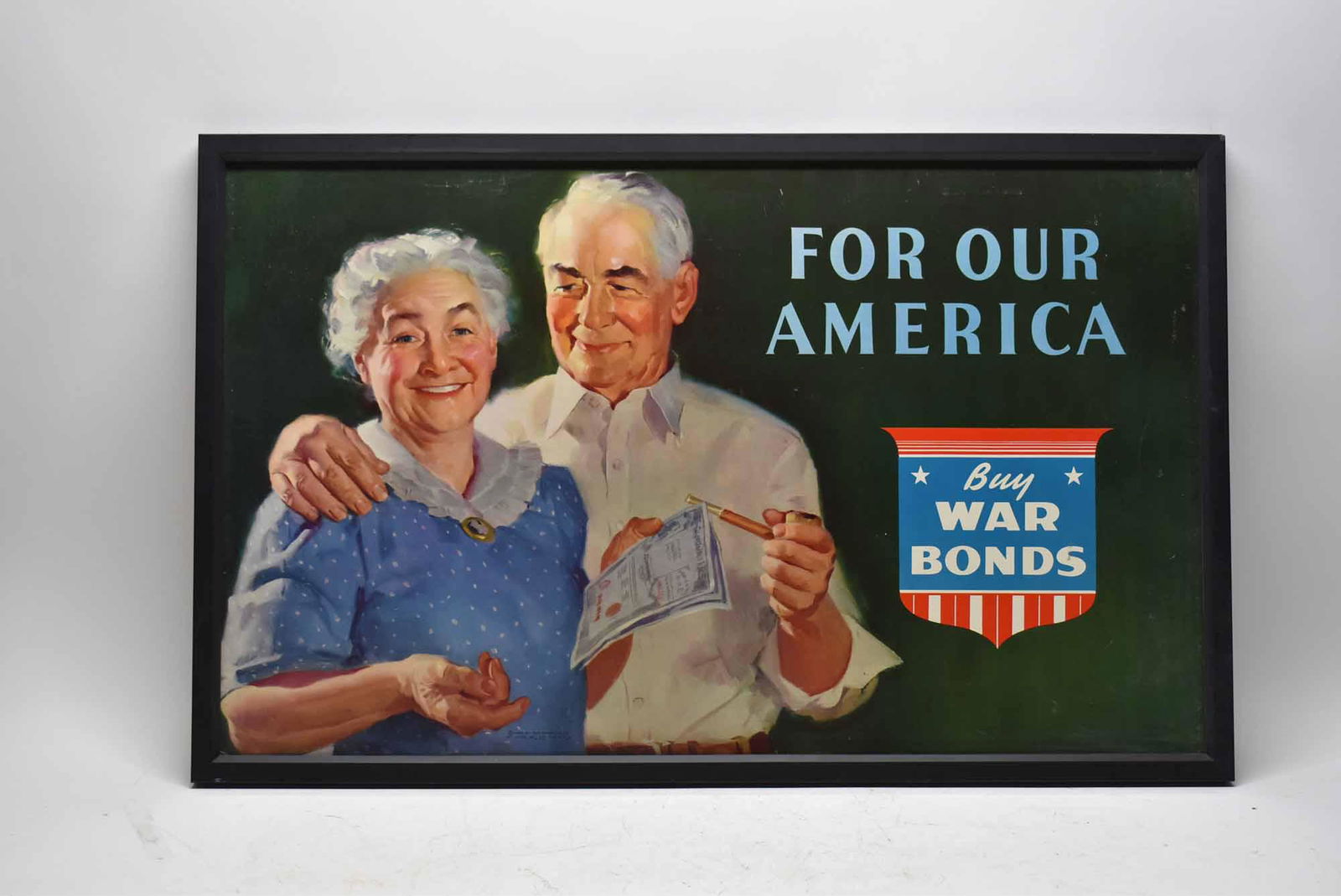 1943 Buy War Bonds Lithograph Advertisement (1 of 7)