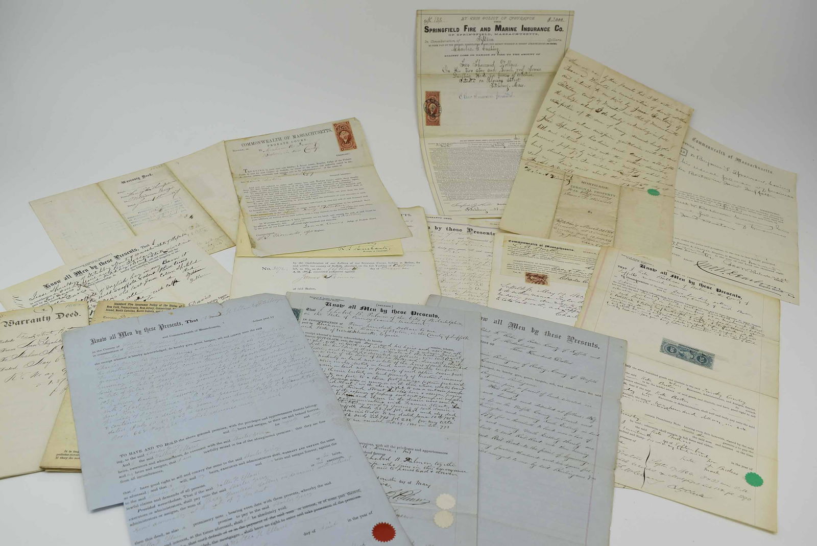 Group of Assorted 1800s Ephermera (1 of 8)