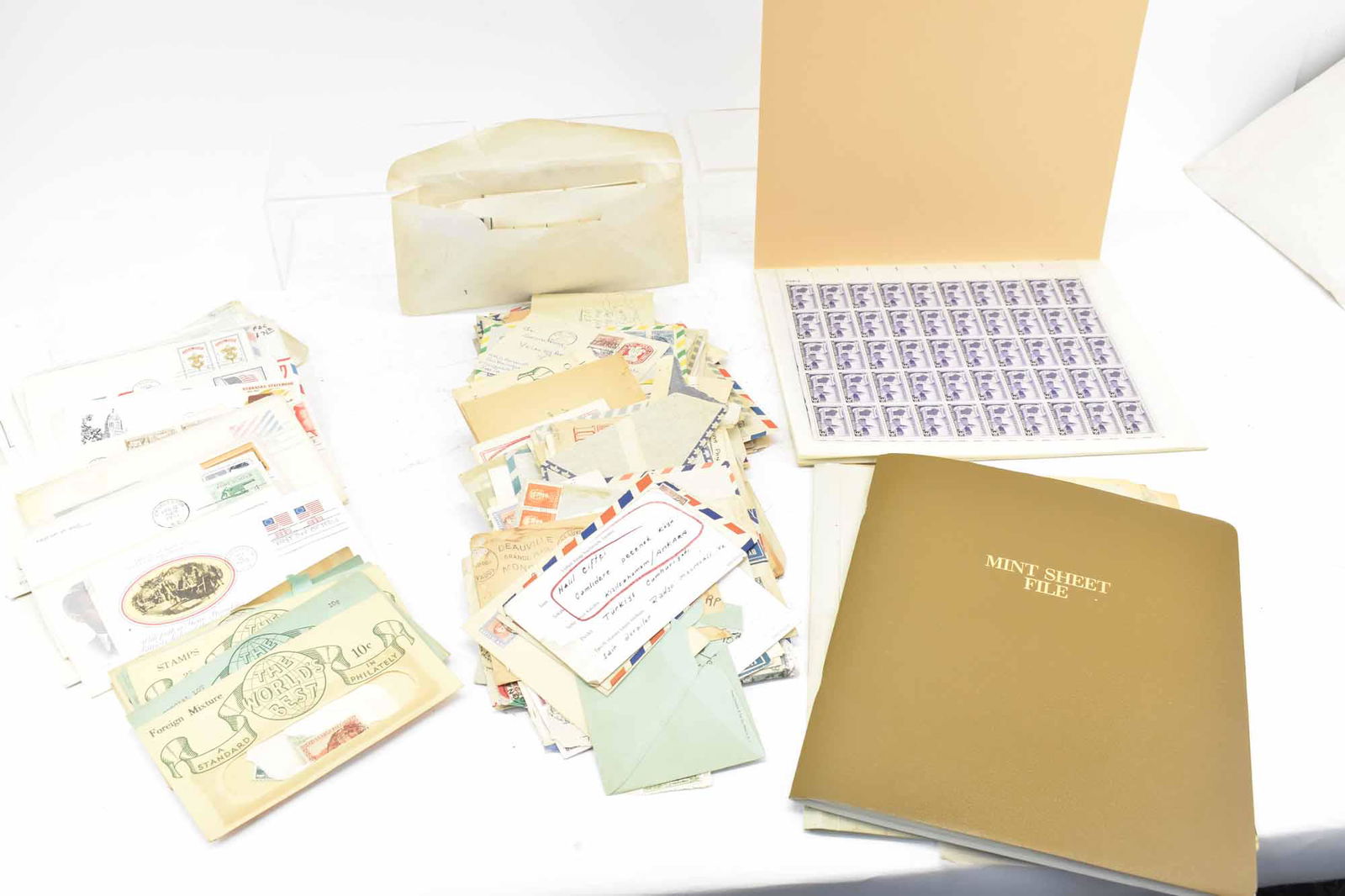 2 U.S. Mint Sheet Files with Stamps (1 of 12)