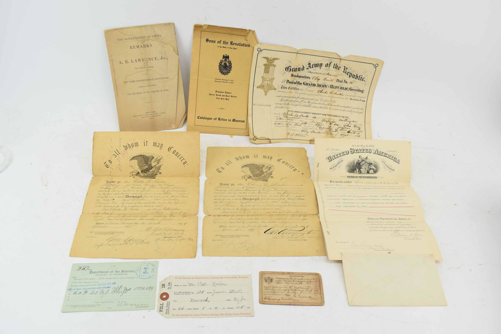 Group of Assorted Military Ephemera (1 of 10)