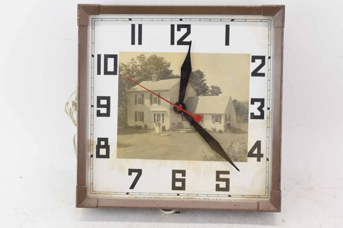 Sessions Clock Co. Electric Wall Clock (1 of 7)