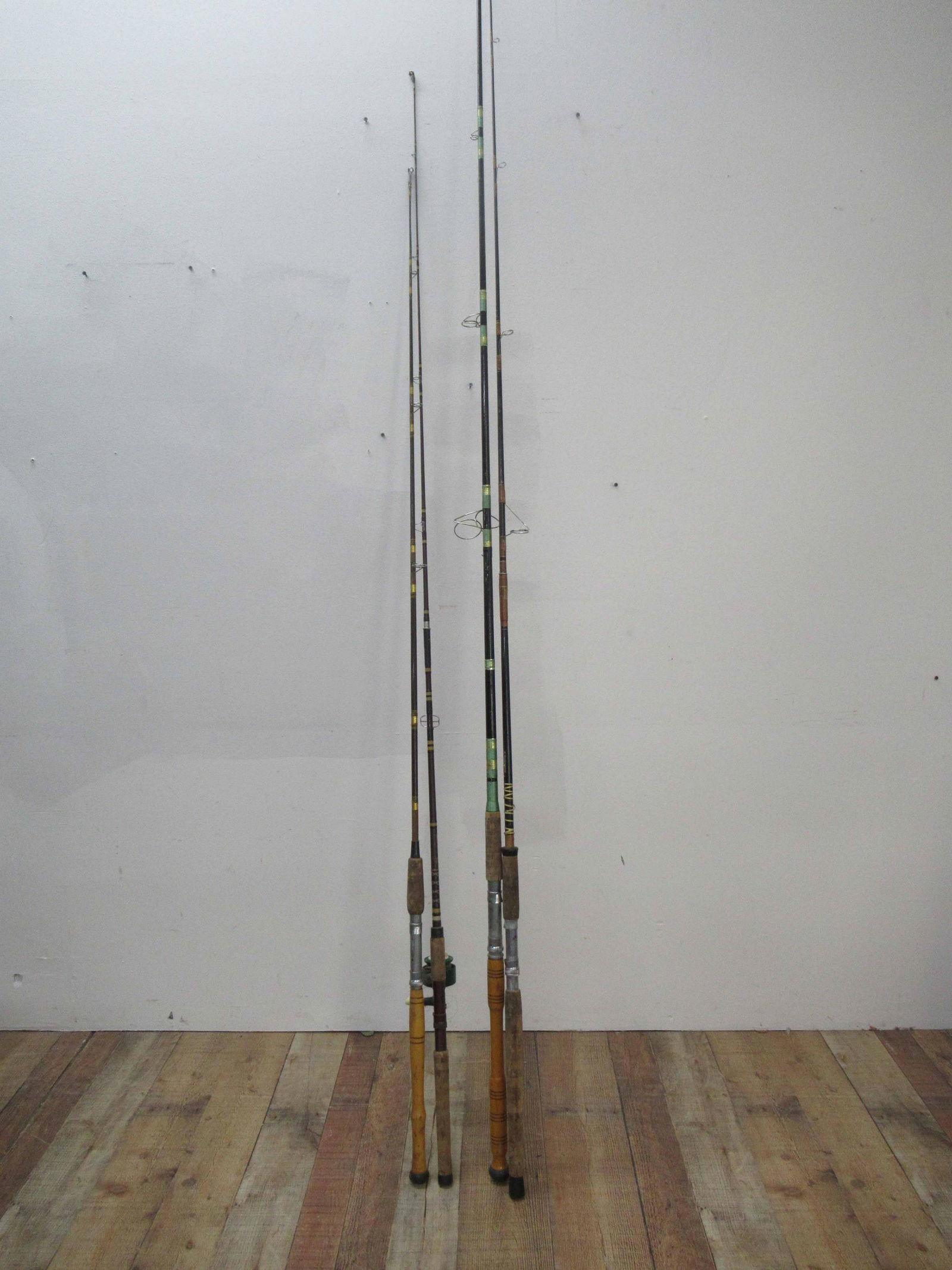 Group of Four Assorted Surf Rod Fishing Poles (1 of 11)