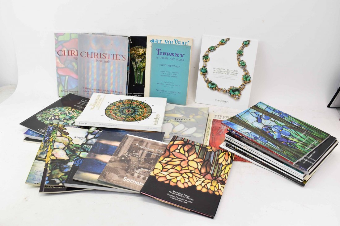 Group of 30 Assorted Tiffany Auction Catalogues (1 of 7)