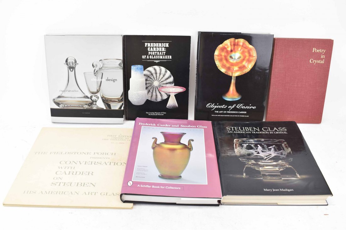 Group of Assorted Steuben Glass Books (1 of 5)