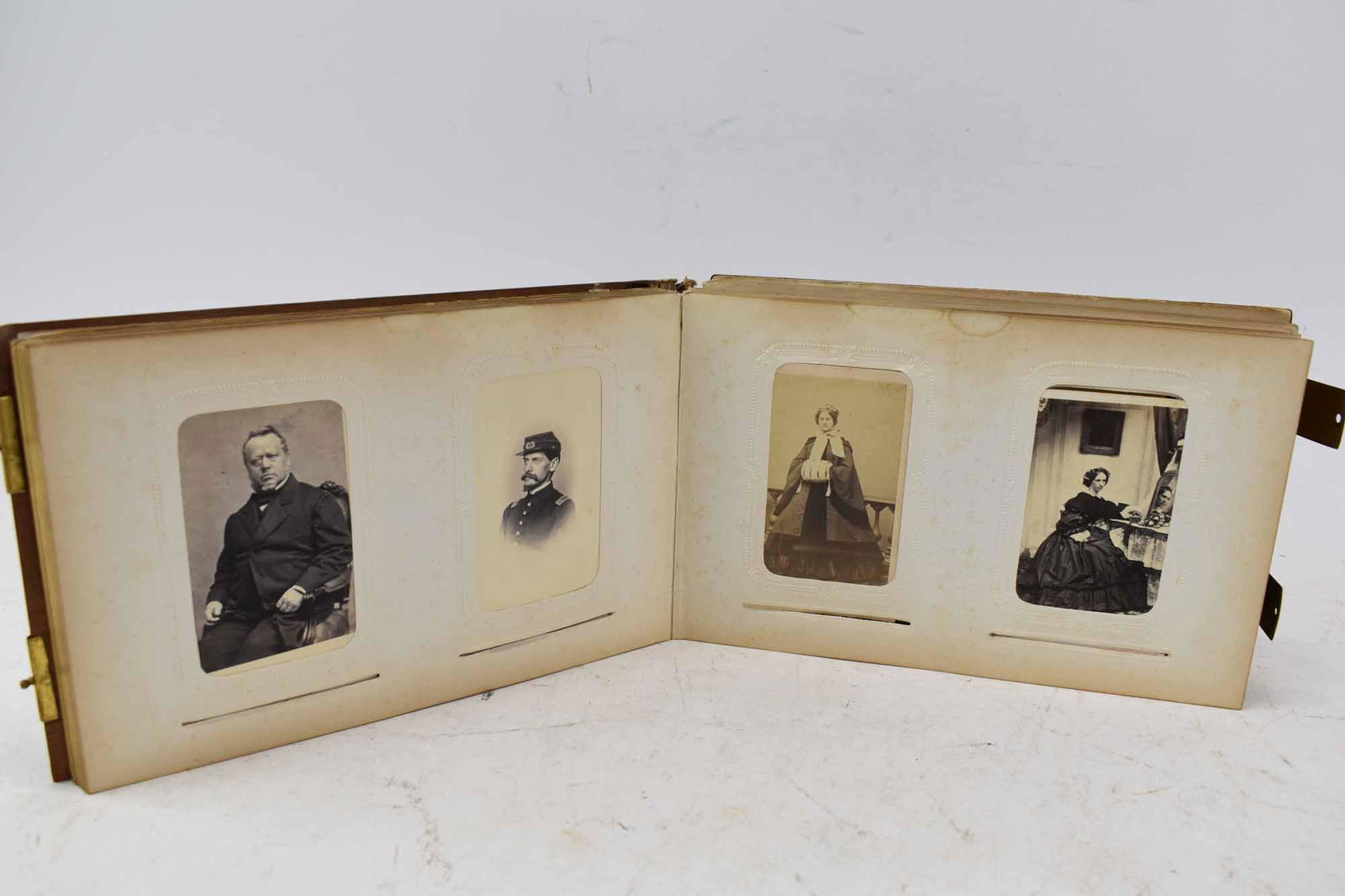 Hand Carved Wooden Antique Photo Book (1 of 11)