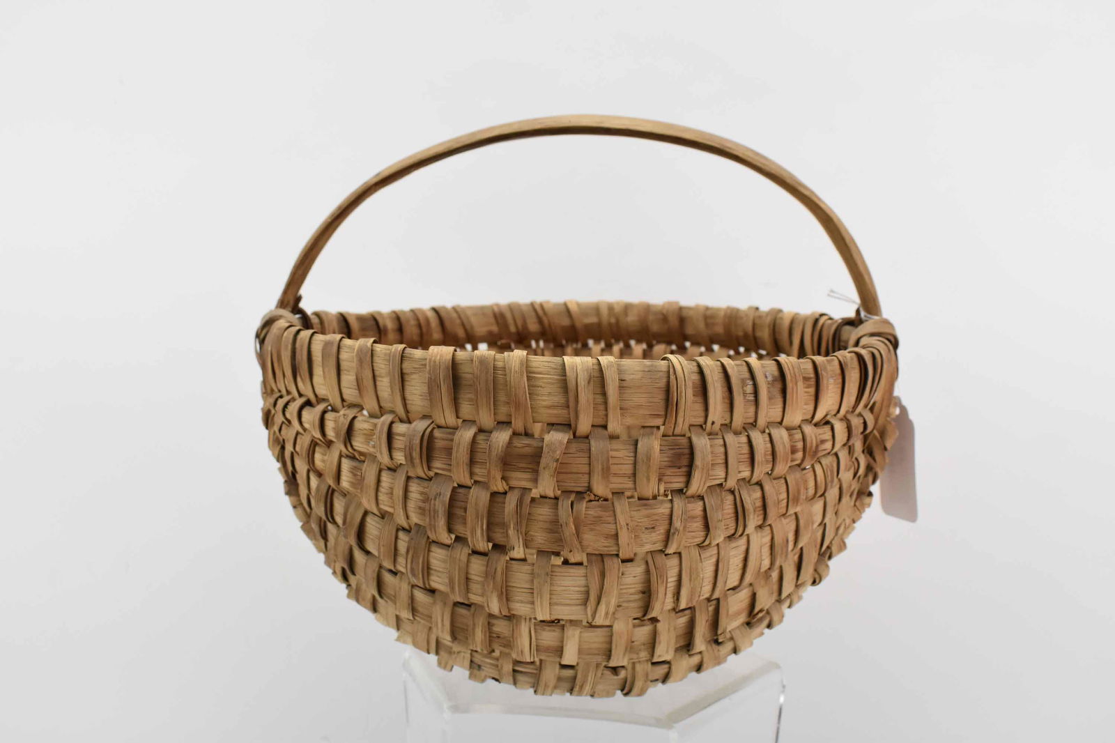 Native American Micmac Gathering Splint Basket (1 of 5)