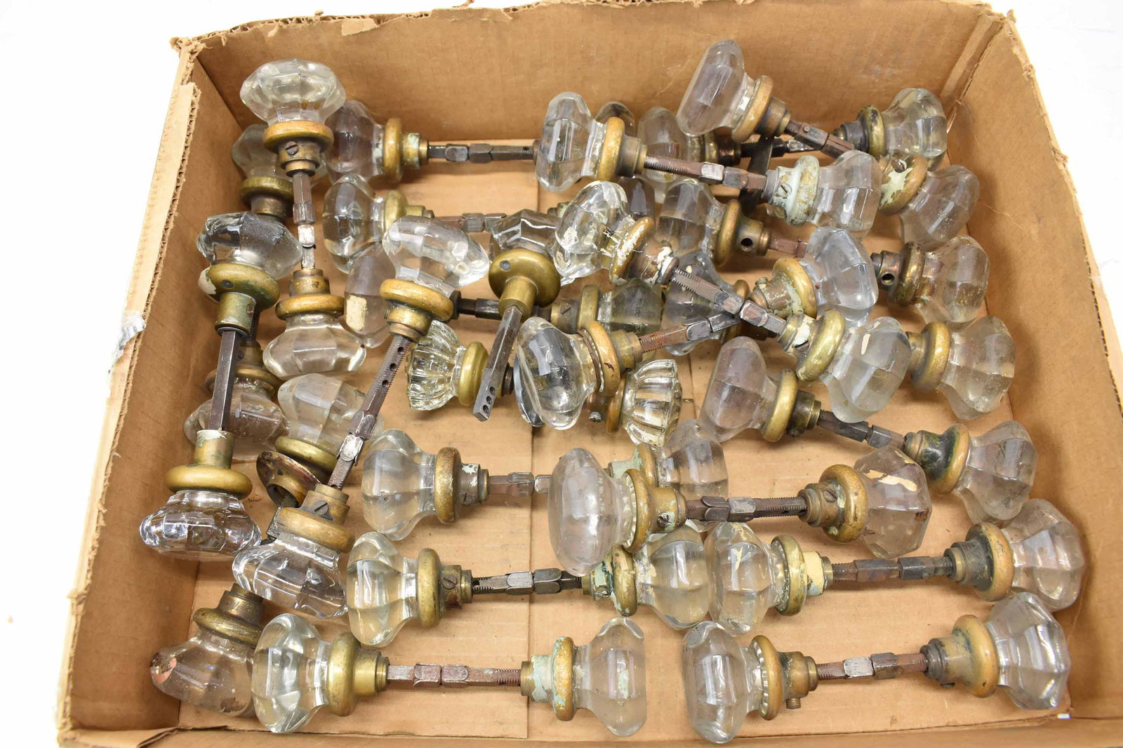 Group of Assorted Glass Door Knobs (1 of 5)