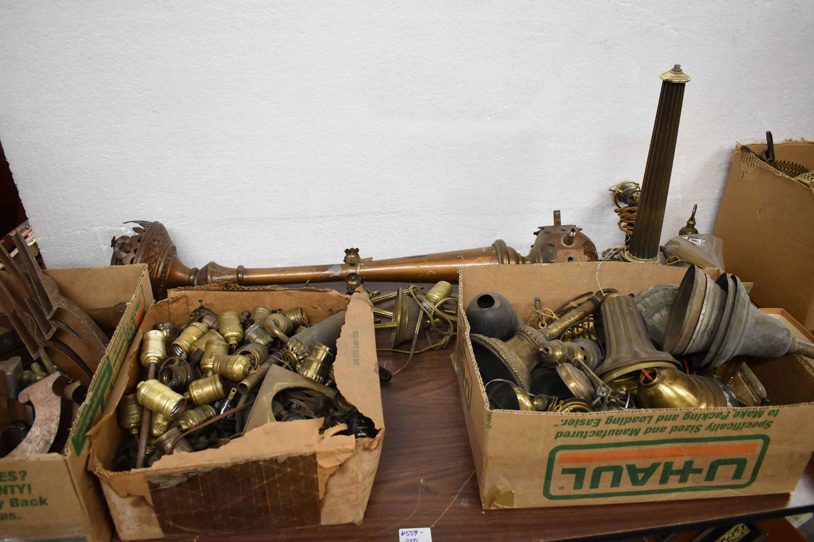 Group of Assorted Lamp and Chandelier Parts (1 of 12)