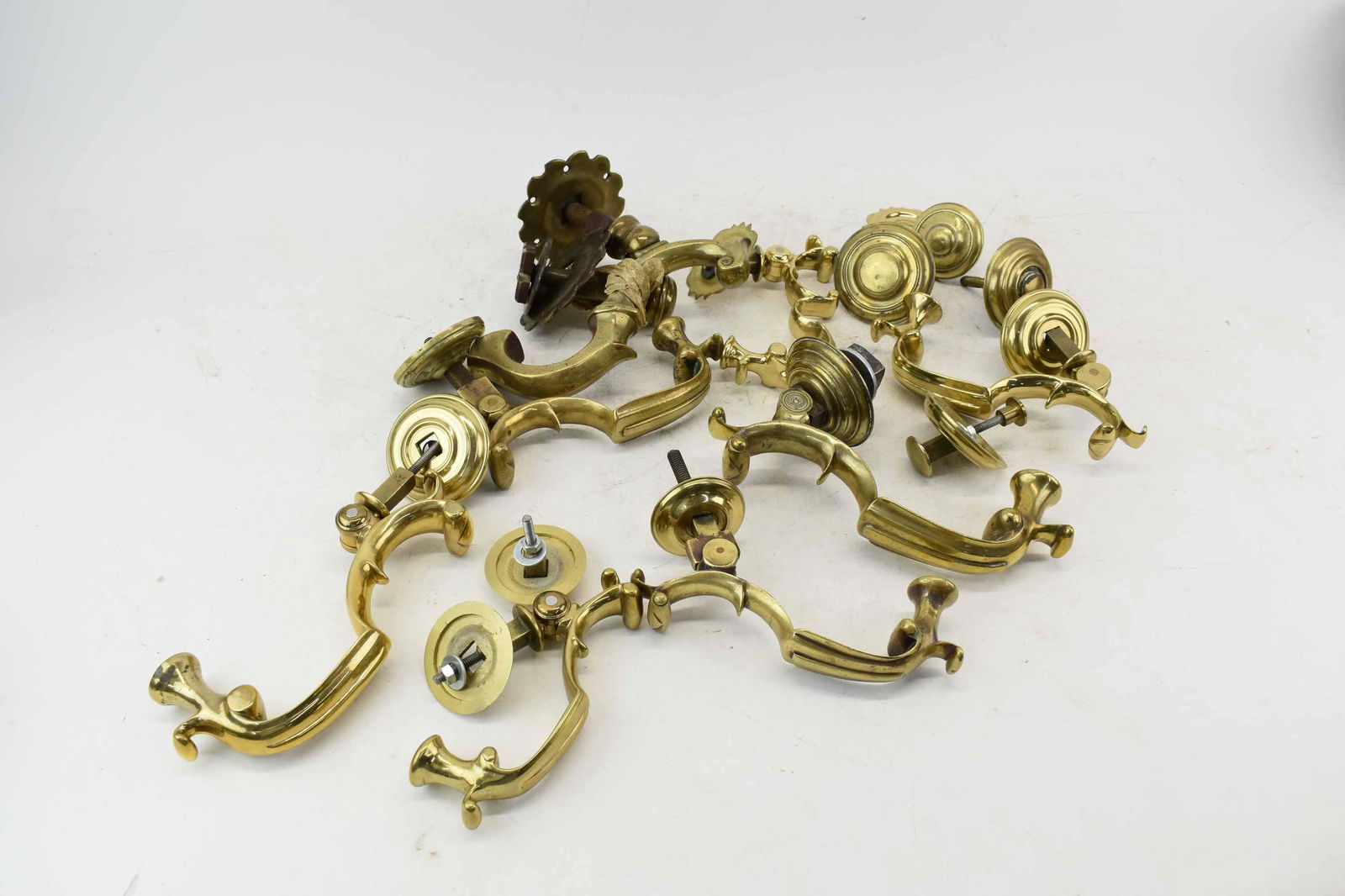 Group of Brass Doctor's Door Knockers (1 of 7)