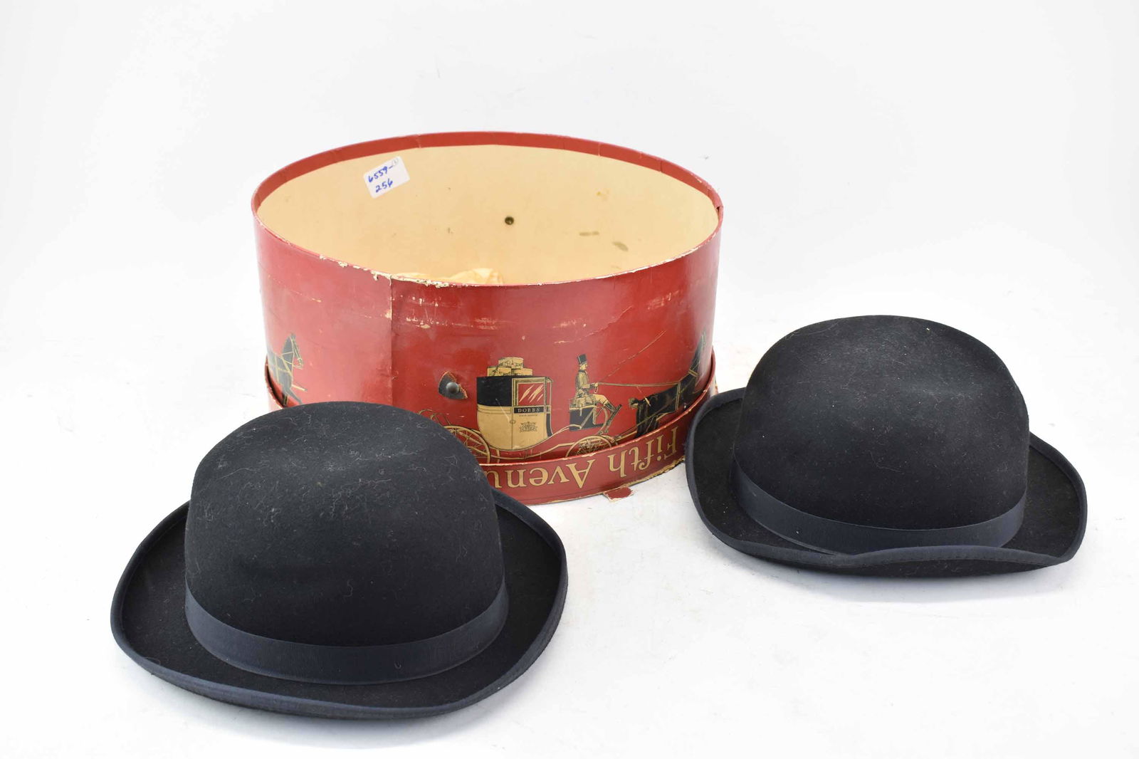 Two Vintage Men's Morfelt Derby Hats (1 of 5)