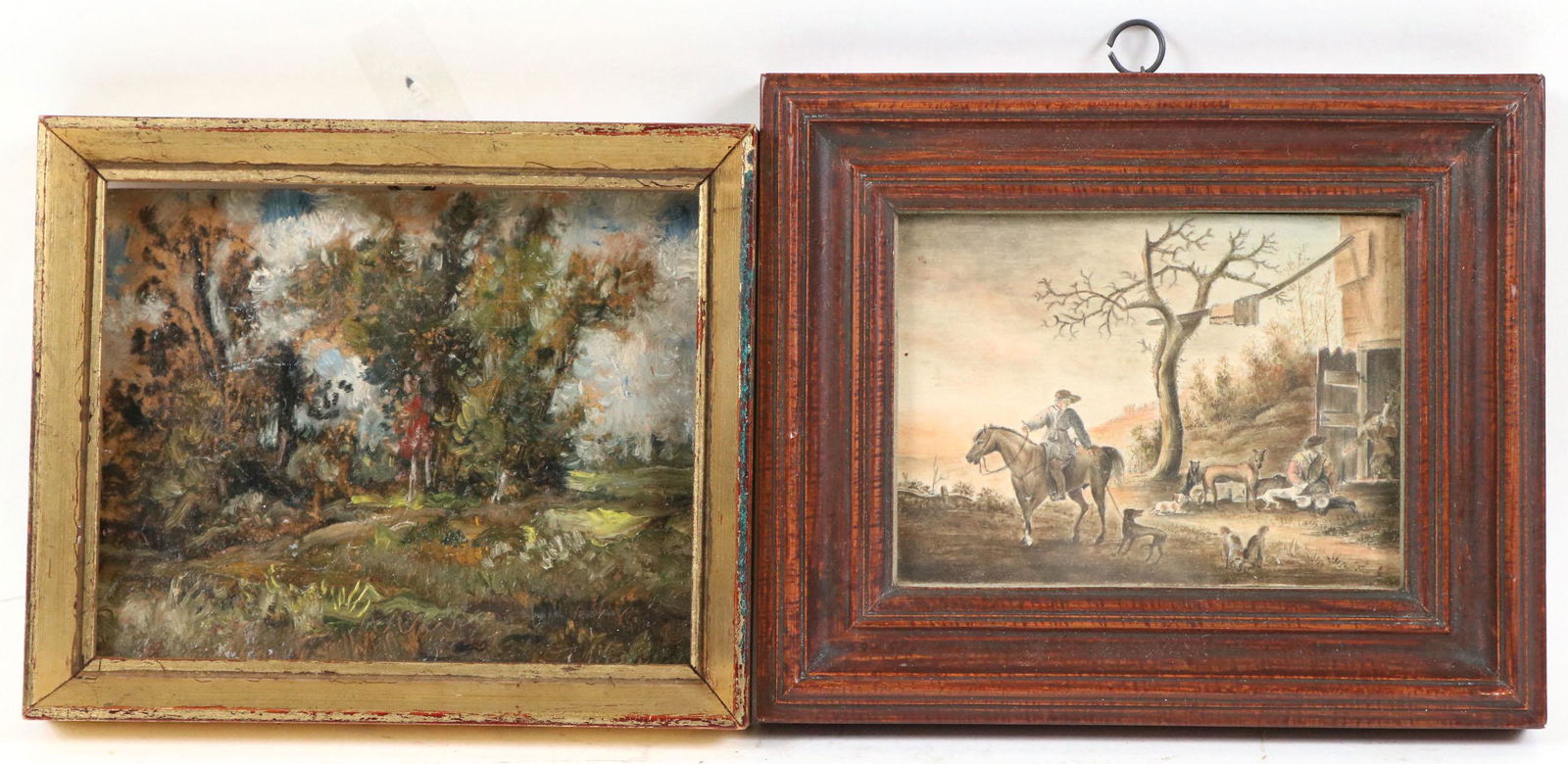 Oil on Board, Miniature Landscape (1 of 5)