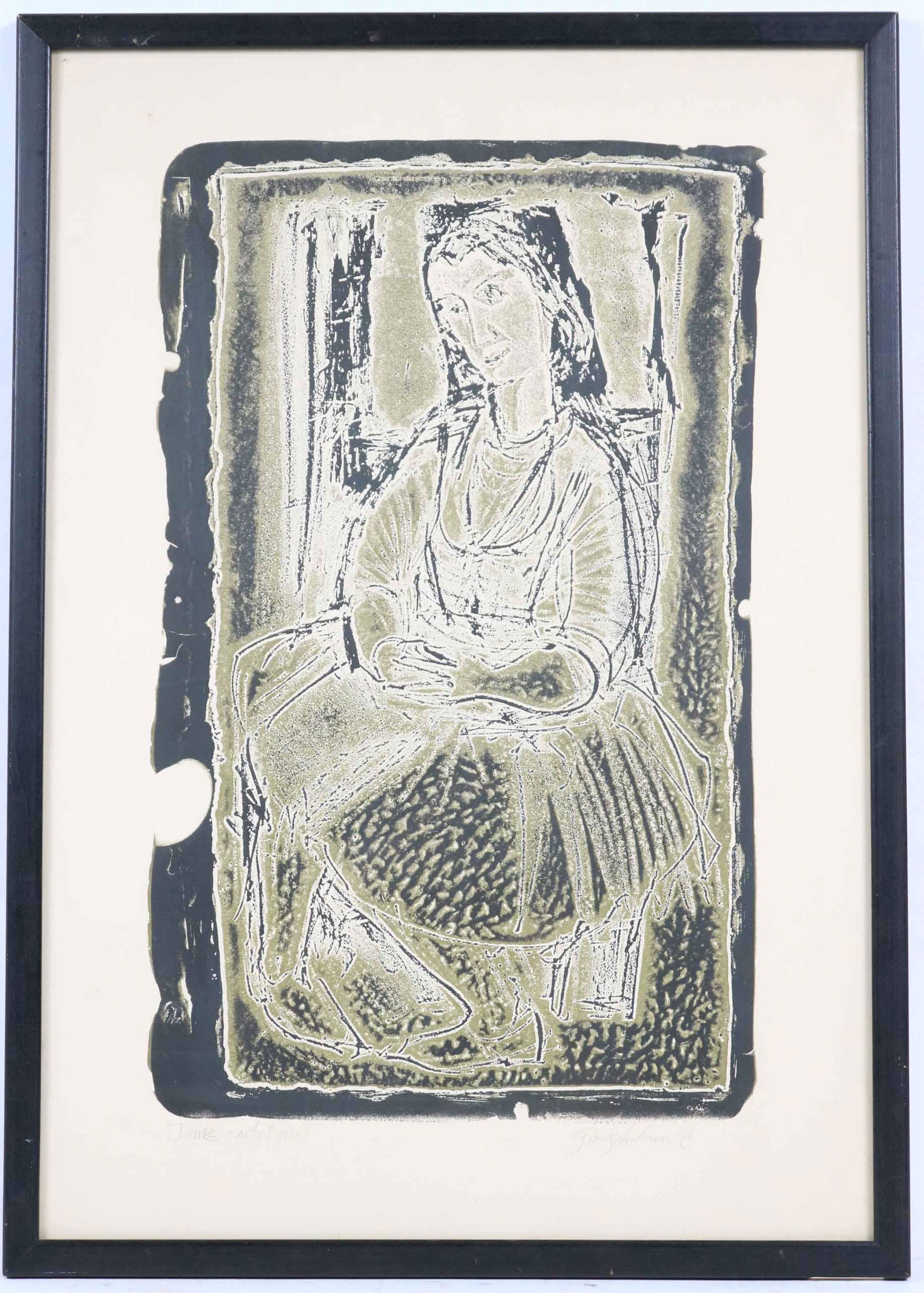 George Lockwood, Lithograph, "Jane" (1 of 6)