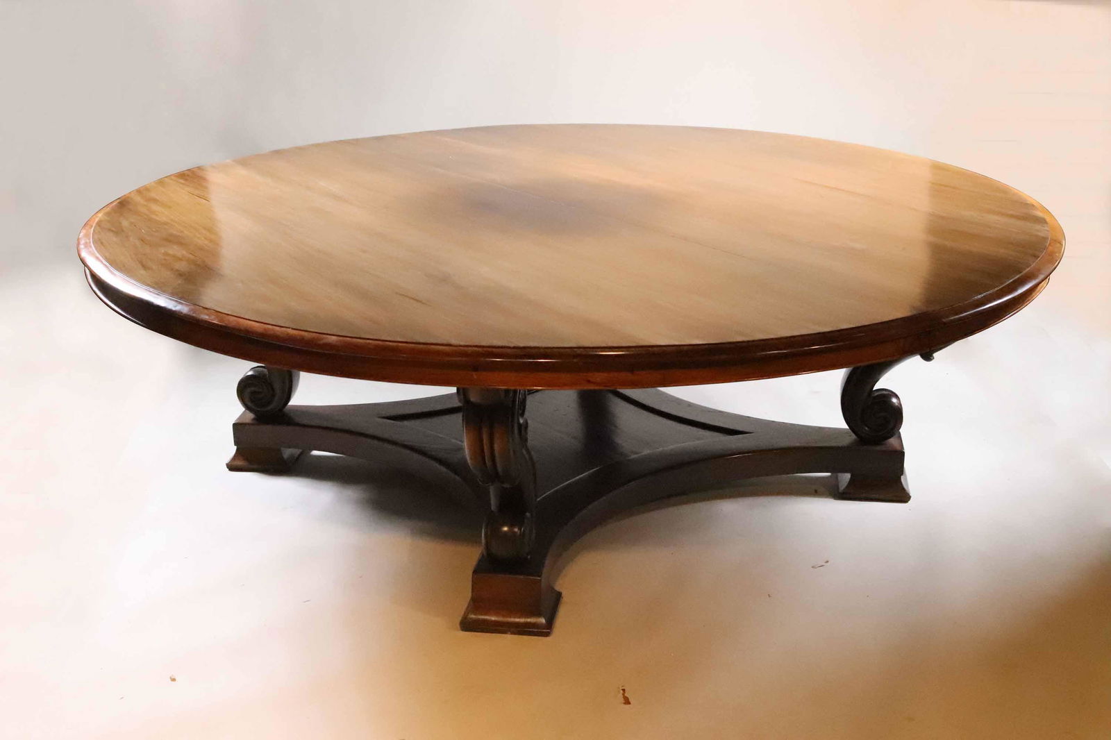 Contemporary Mahogany Dining Table (1 of 8)