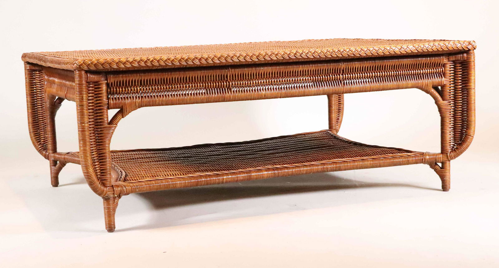 Ralph Lauren Wicker Coffee Table (1 of 8)