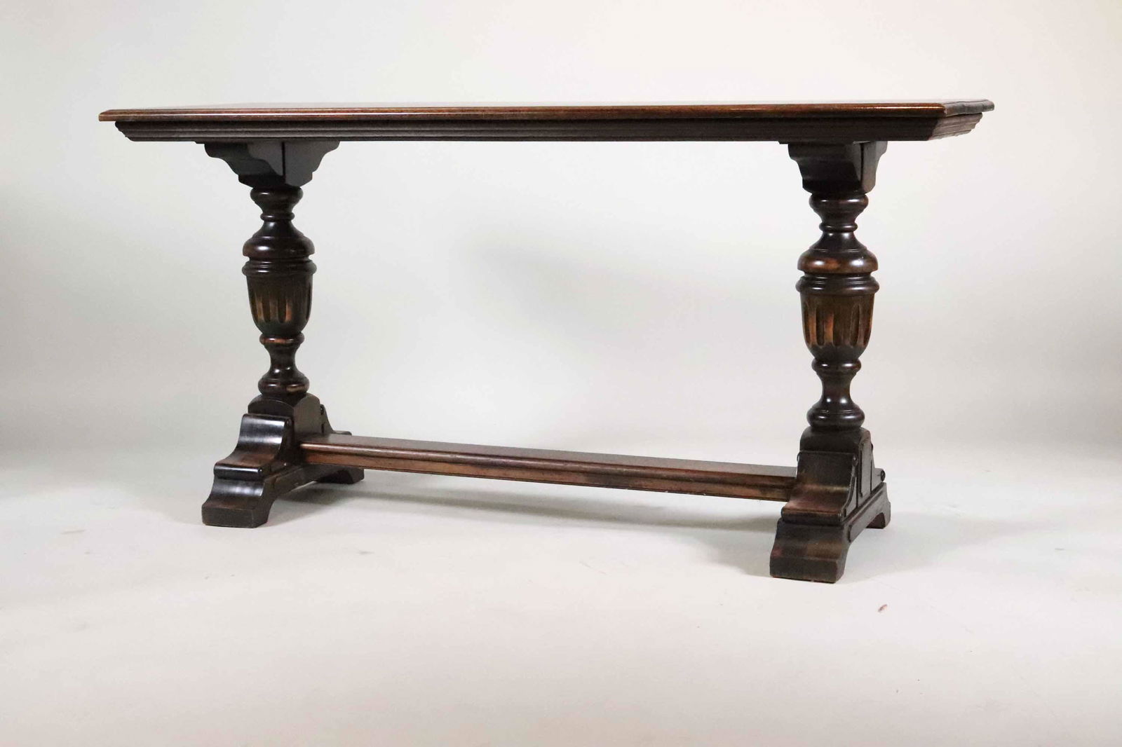 Jacobean Style Mahogany Console Table (1 of 7)