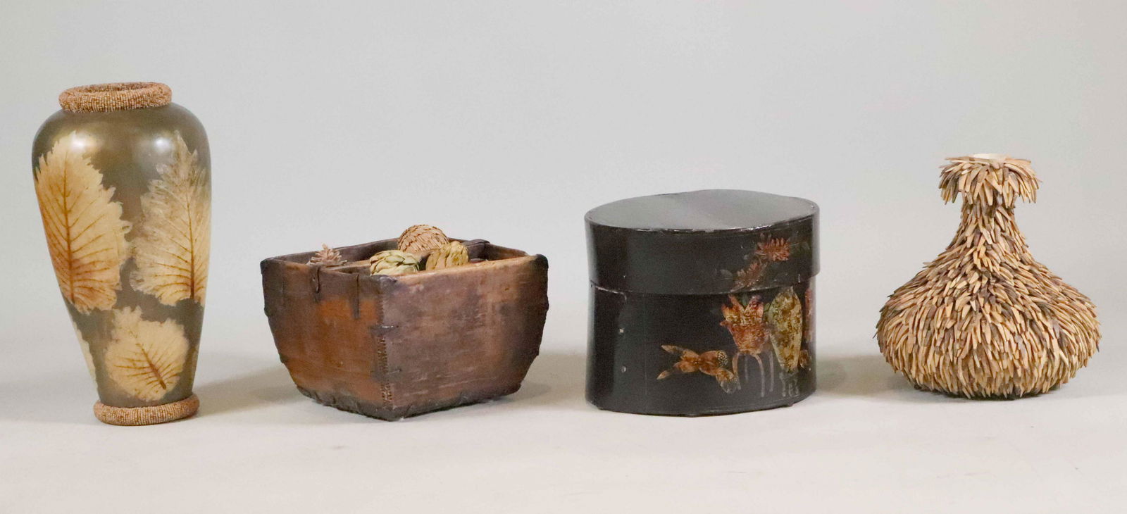 Two Palecek Mixed Media Vases (1 of 10)