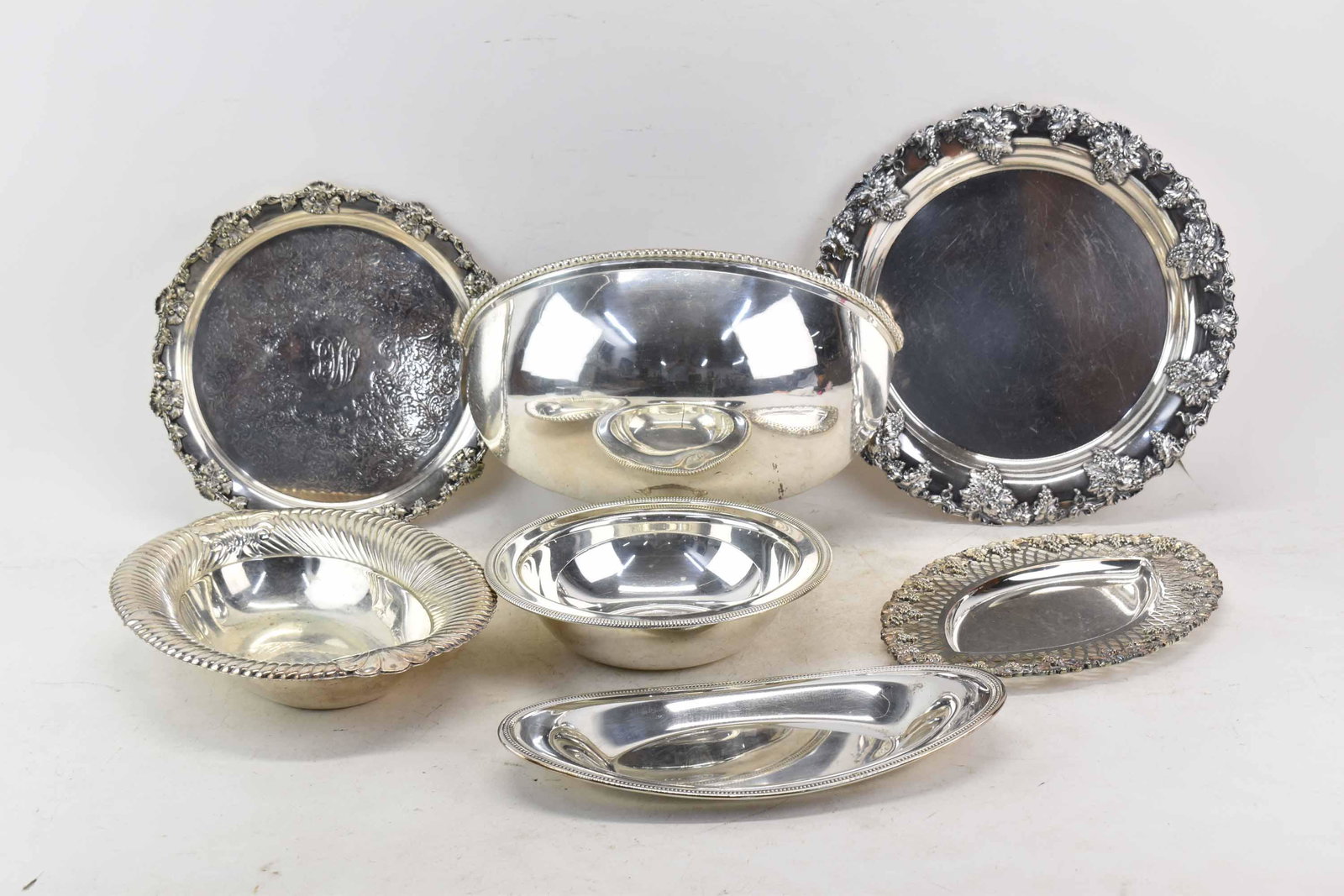 Silverplate Meat Dome Wall Pocket (1 of 8)