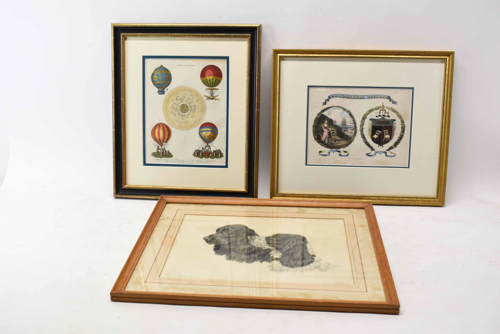 Three Assorted Vintage Lithographs (1 of 7)