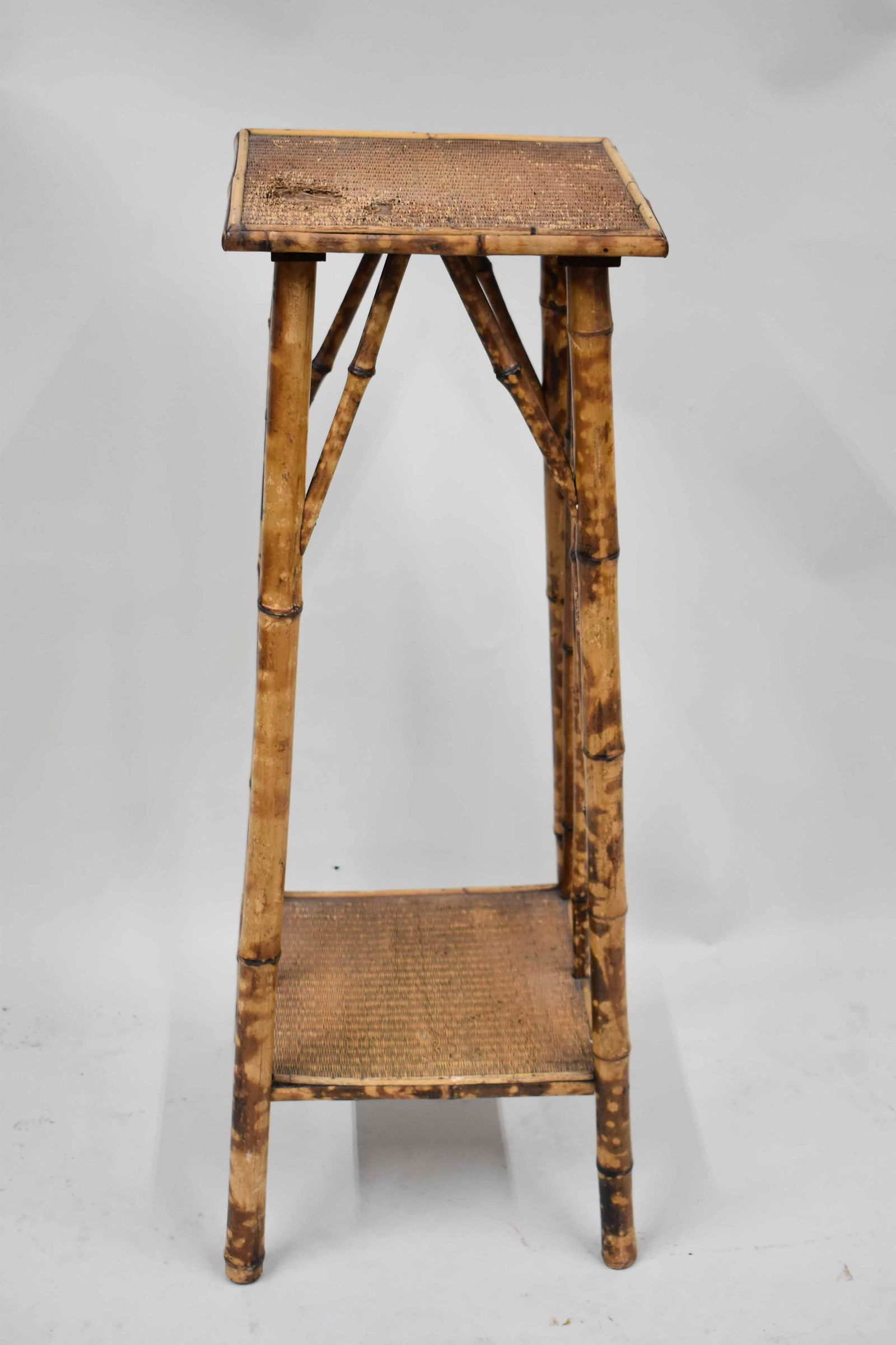 Bamboo Two Tier Plant Stand (1 of 9)