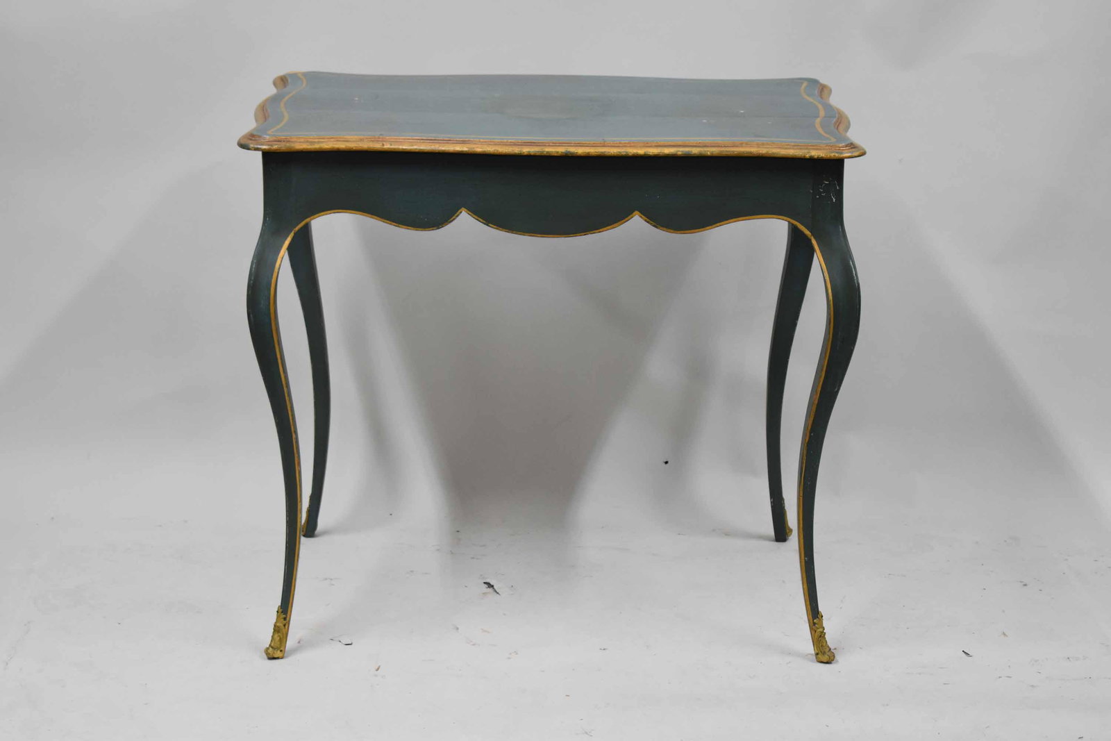 Louis XV Style Paint-Decorated Side Table (1 of 7)