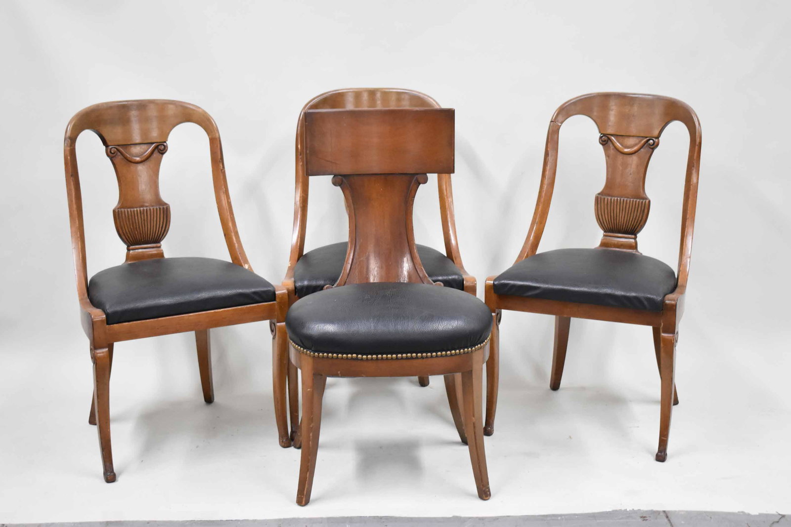 Set of 3 Empire Style Side Chairs (1 of 5)