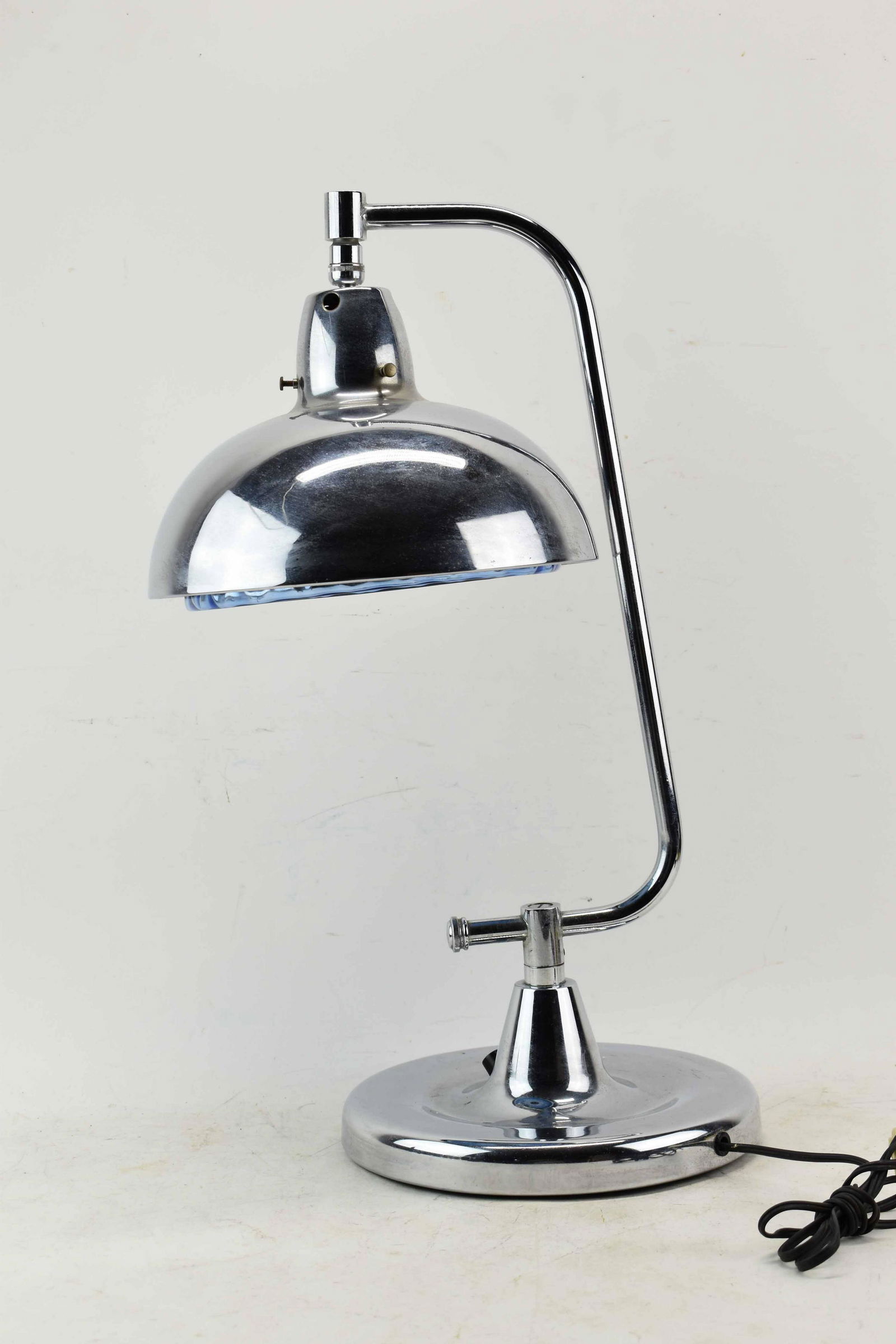 MCM Industrial Chrome Desk Table Lamp (1 of 12)
