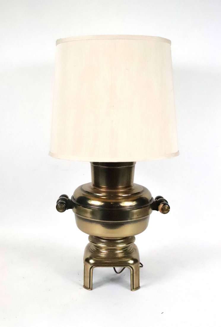Mid-Century Modern Brass Table Lamp (1 of 4)