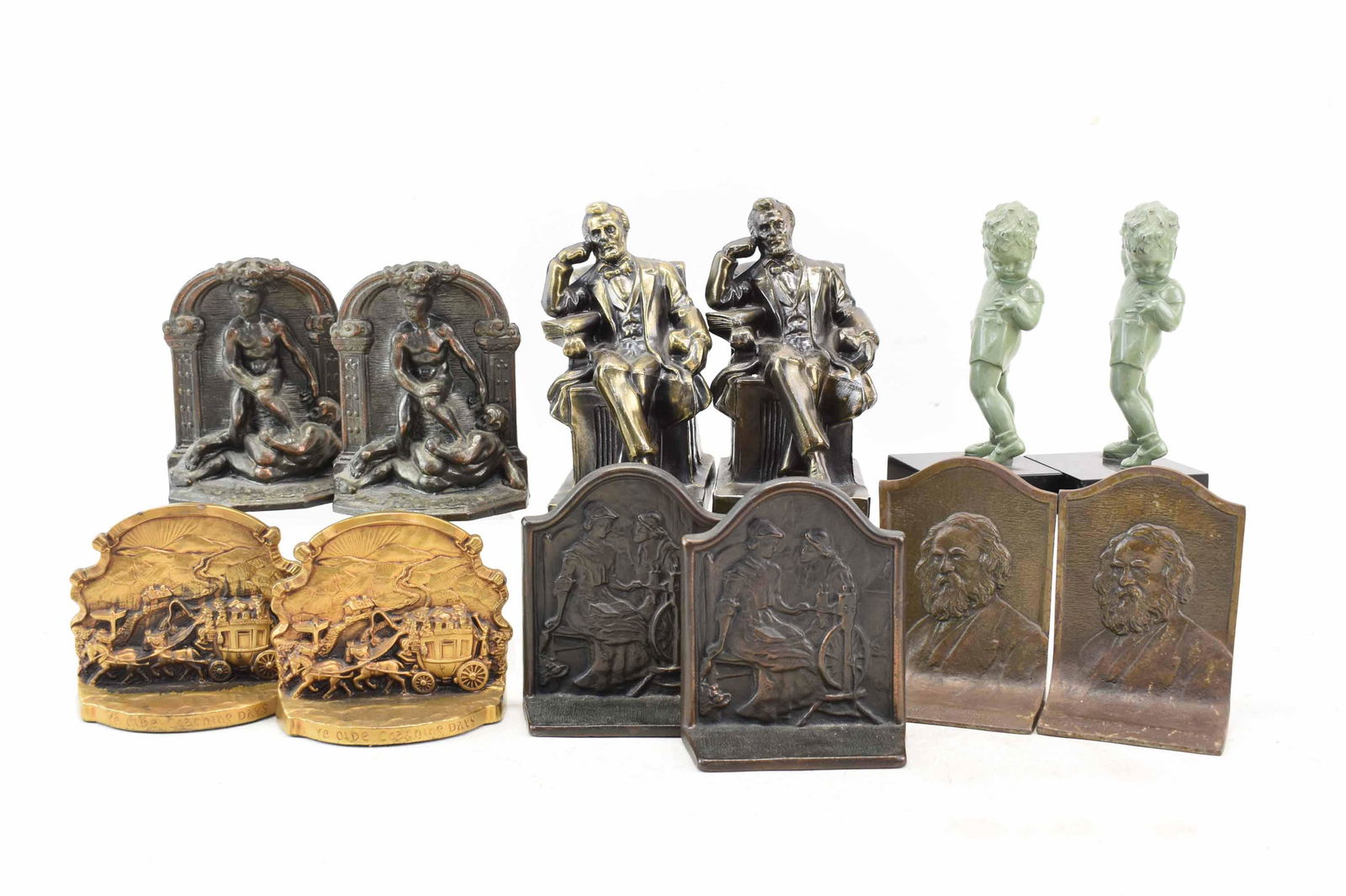 Group of Assorted Bookends (1 of 13)