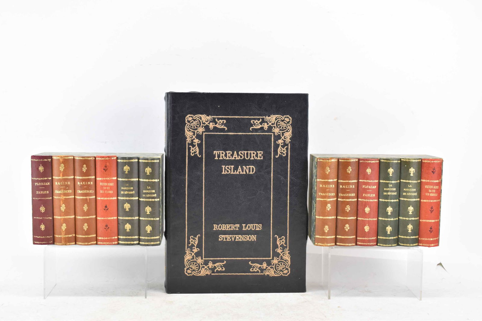 Faux Book Leather Storage Box (1 of 6)