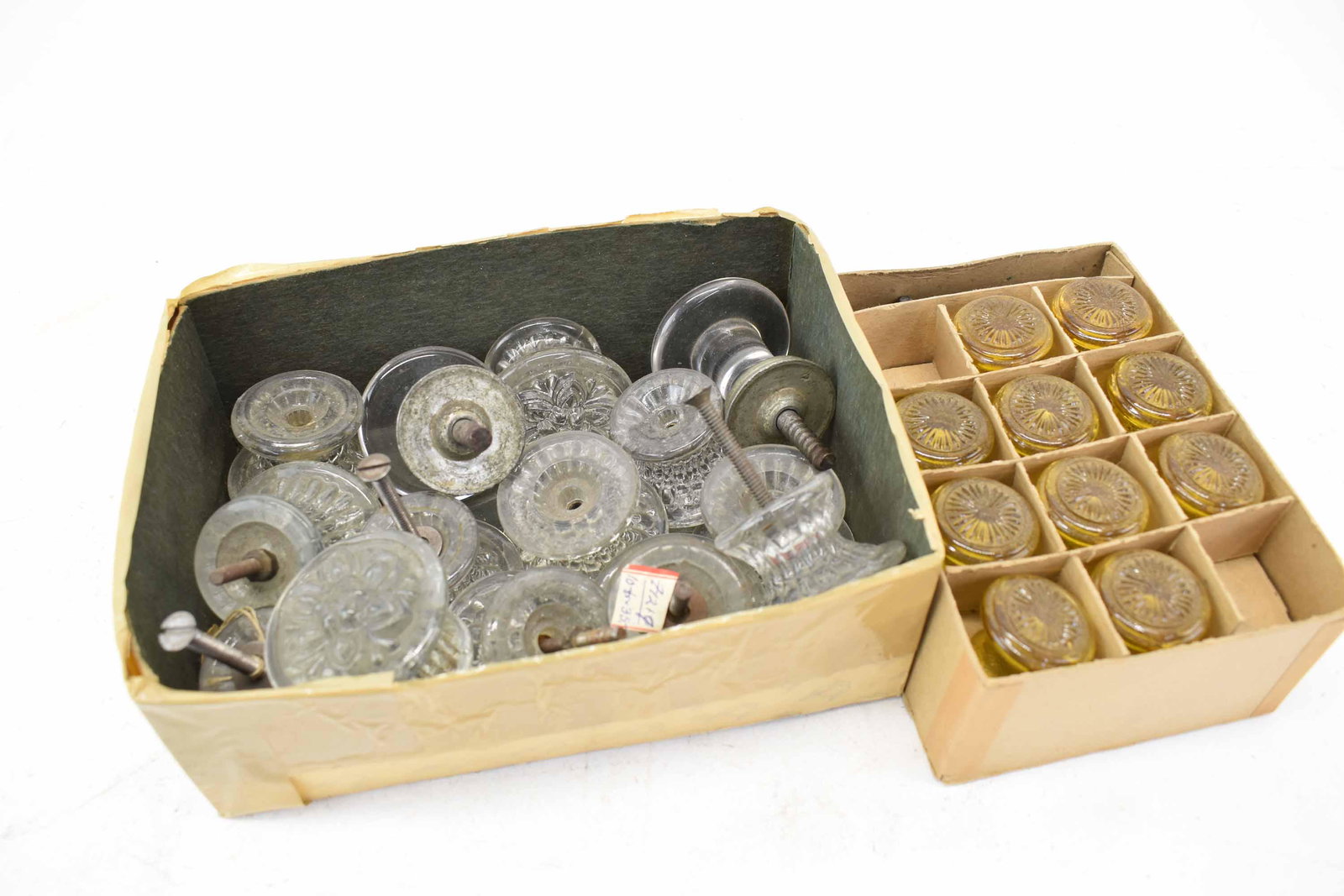 Group of Assorted Glass Drawer Pulls (1 of 4)