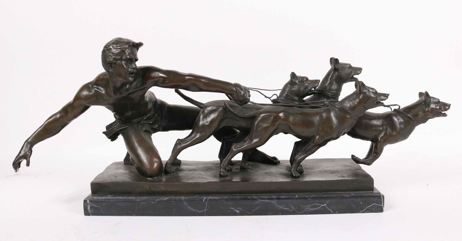 Alexandre Kelety, Bronze Sculpture, The Release (1 of 8)