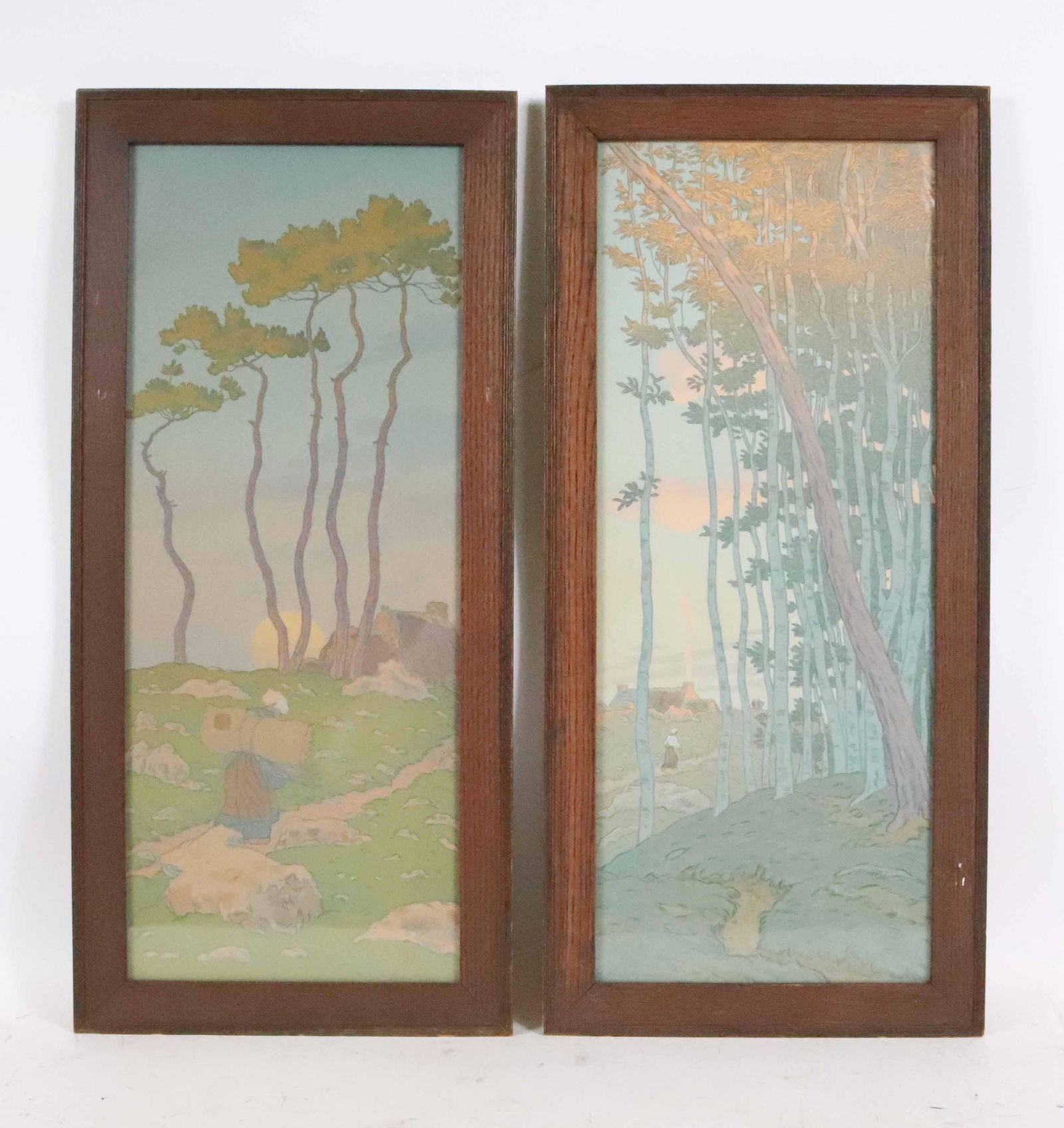 Two Henri Riviere Lithographs, Landscapes (1 of 10)