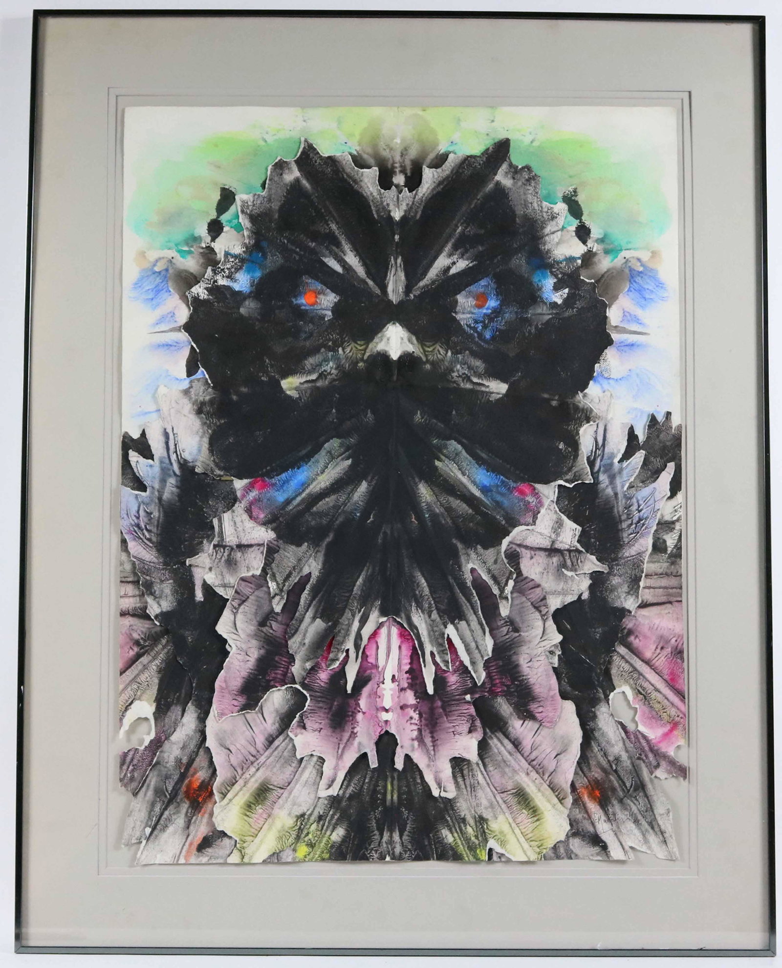 Collage on Paper, Marcel Saint-Martin, Abstract (1 of 10)