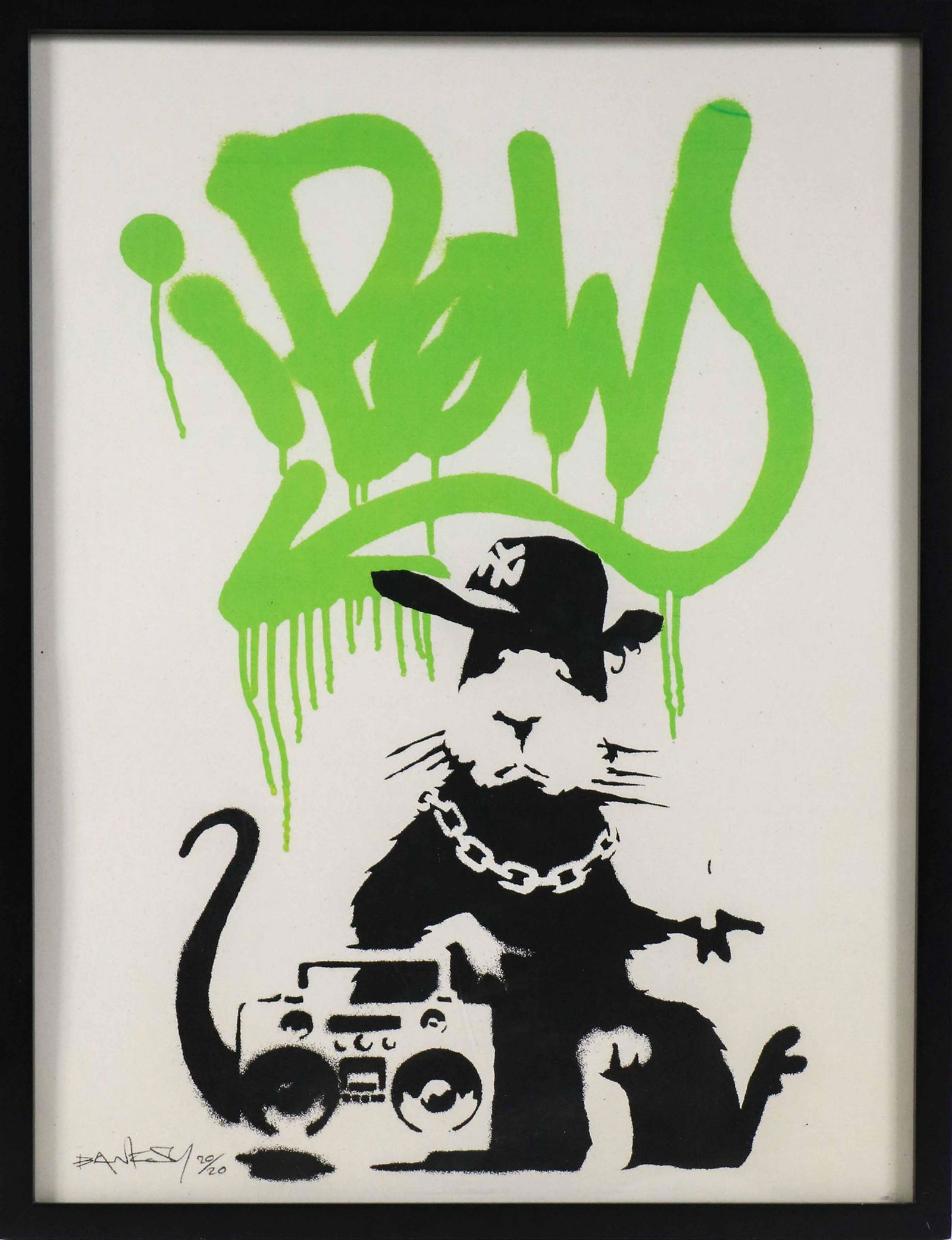 Banksy, Print, Gangsta Rat (1 of 4)