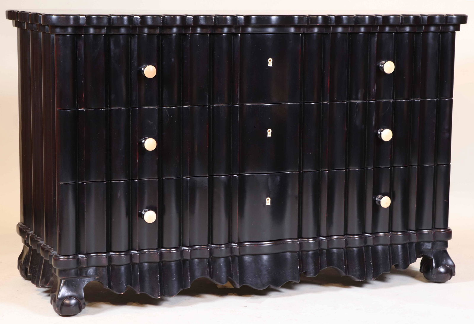 Contemporary Ebonized Chest of Drawers (1 of 8)