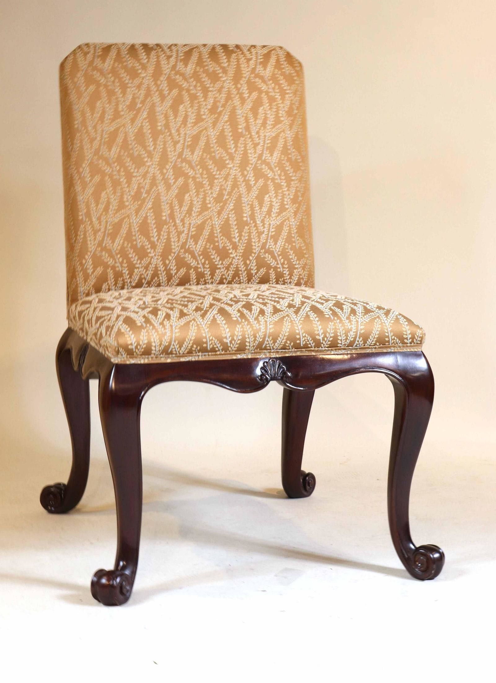 George II Style Mahogany Side Chair (1 of 6)