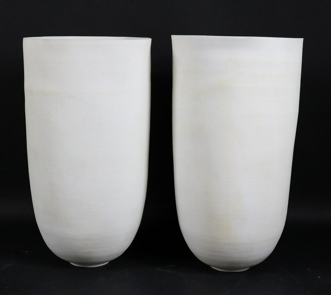 Two White Bisque Vases (1 of 7)