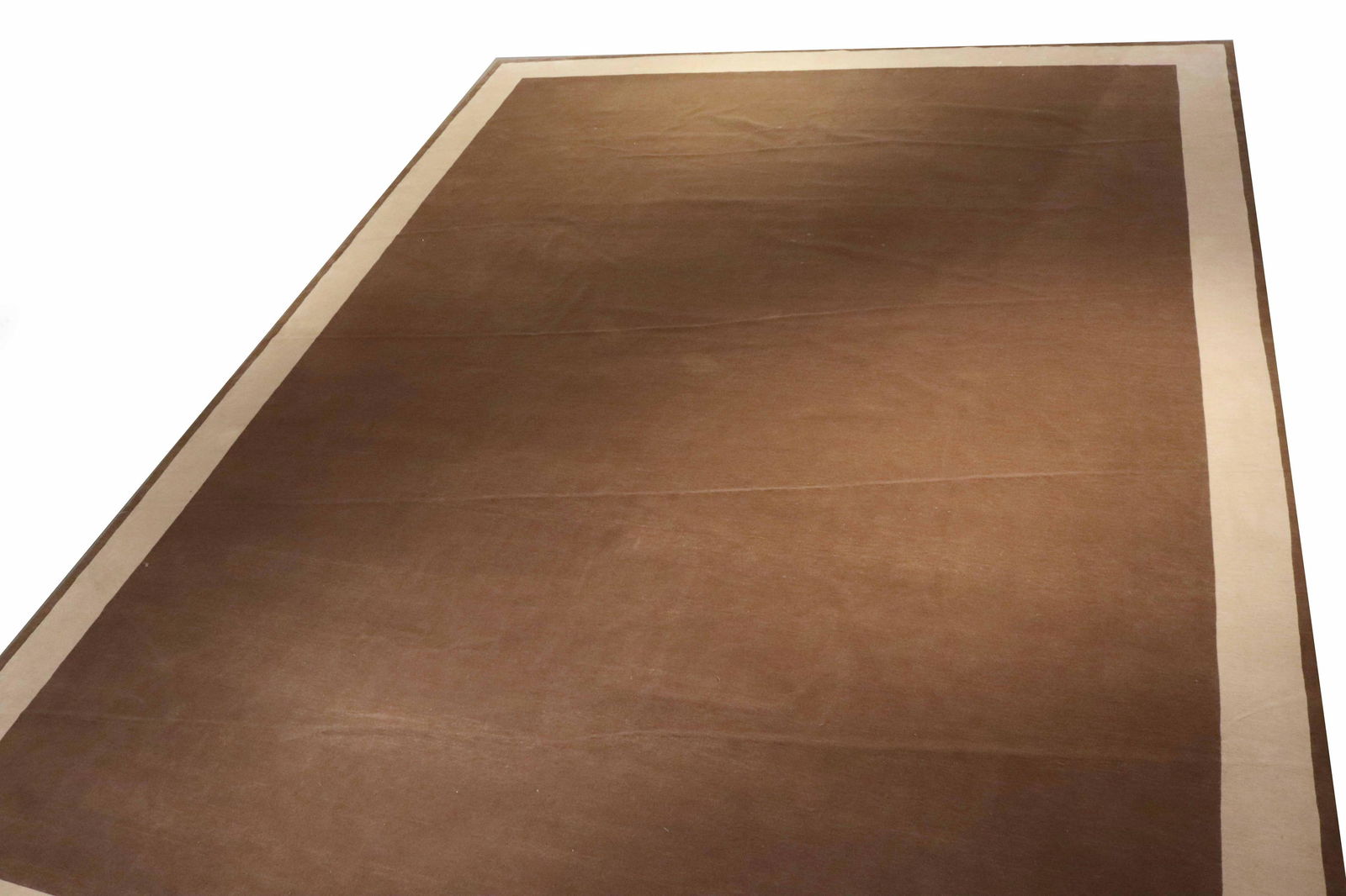 Modern Brown and Tan Room Size Carpet (1 of 10)