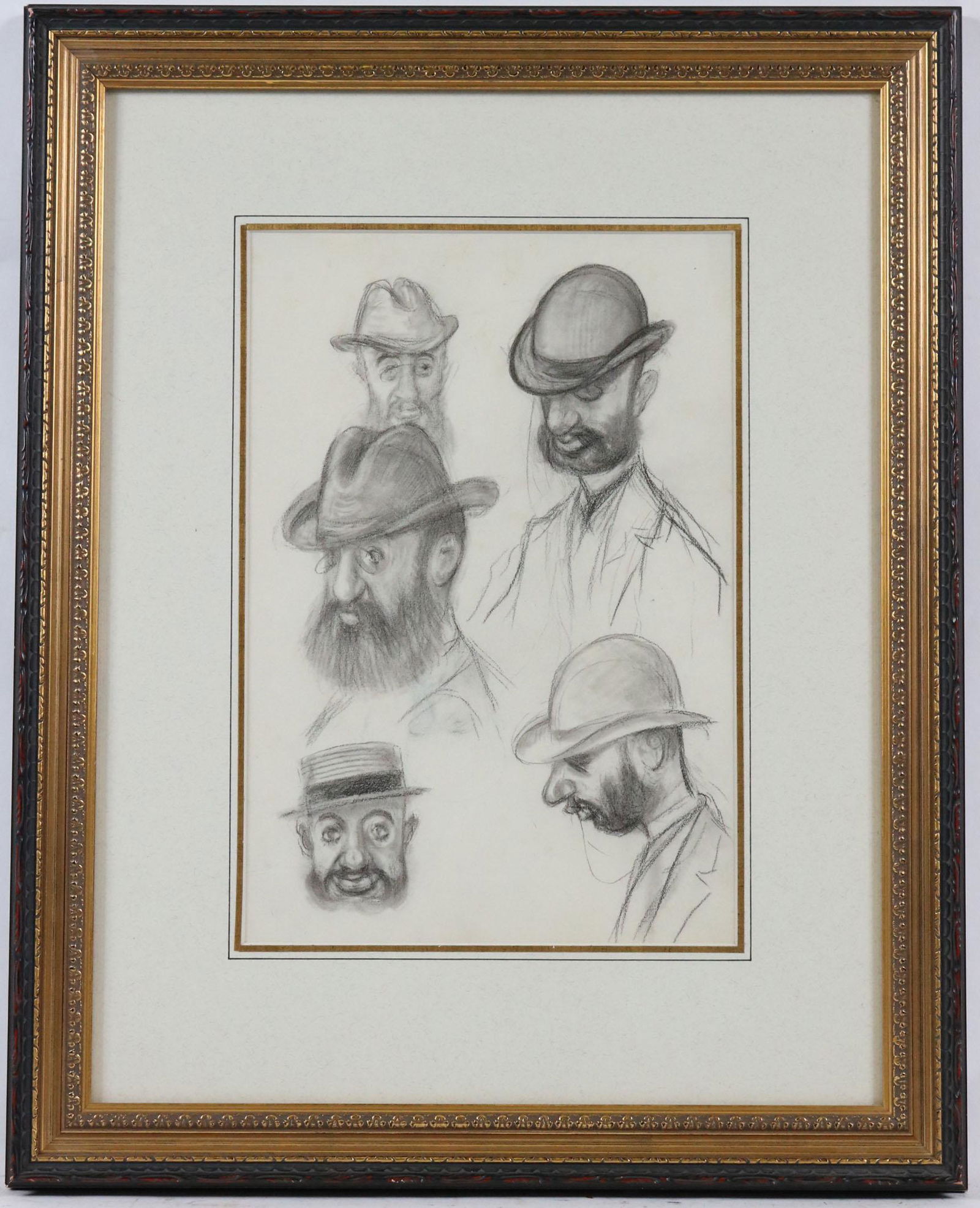 Michael Manzi, Chalk, Studies of Toulouse-Lautrec (1 of 10)