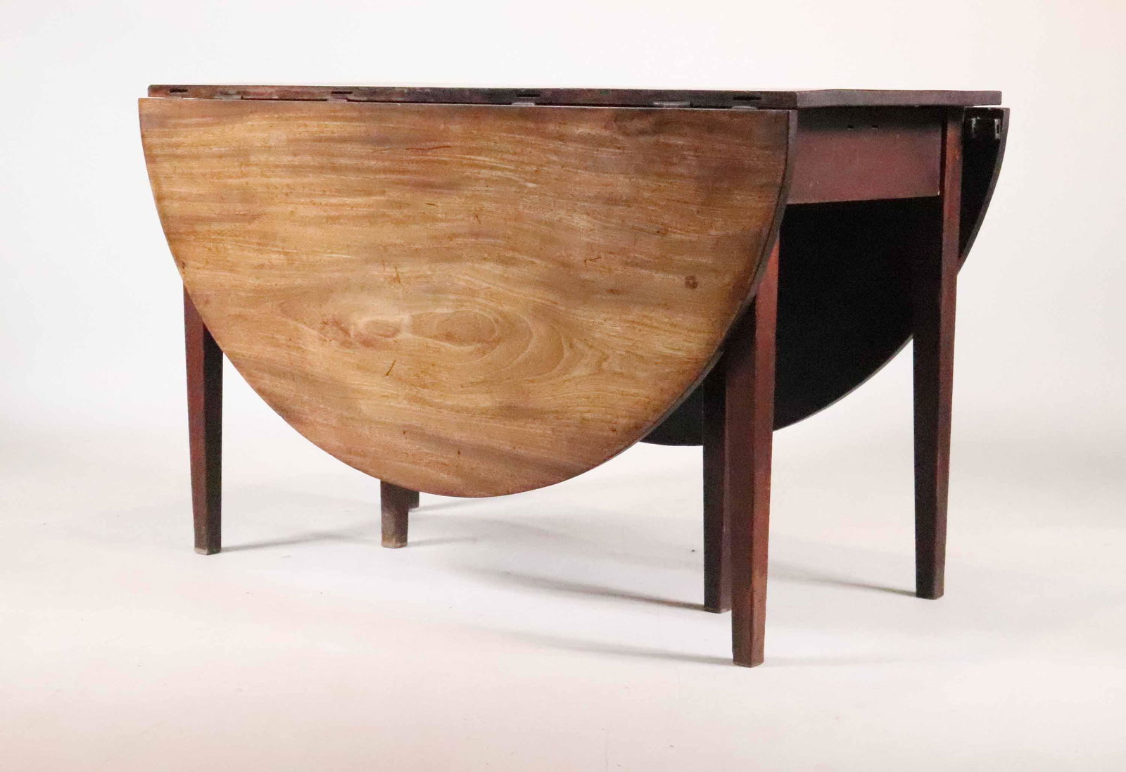 George III Mahogany Drop-Leaf Dining Table (1 of 11)