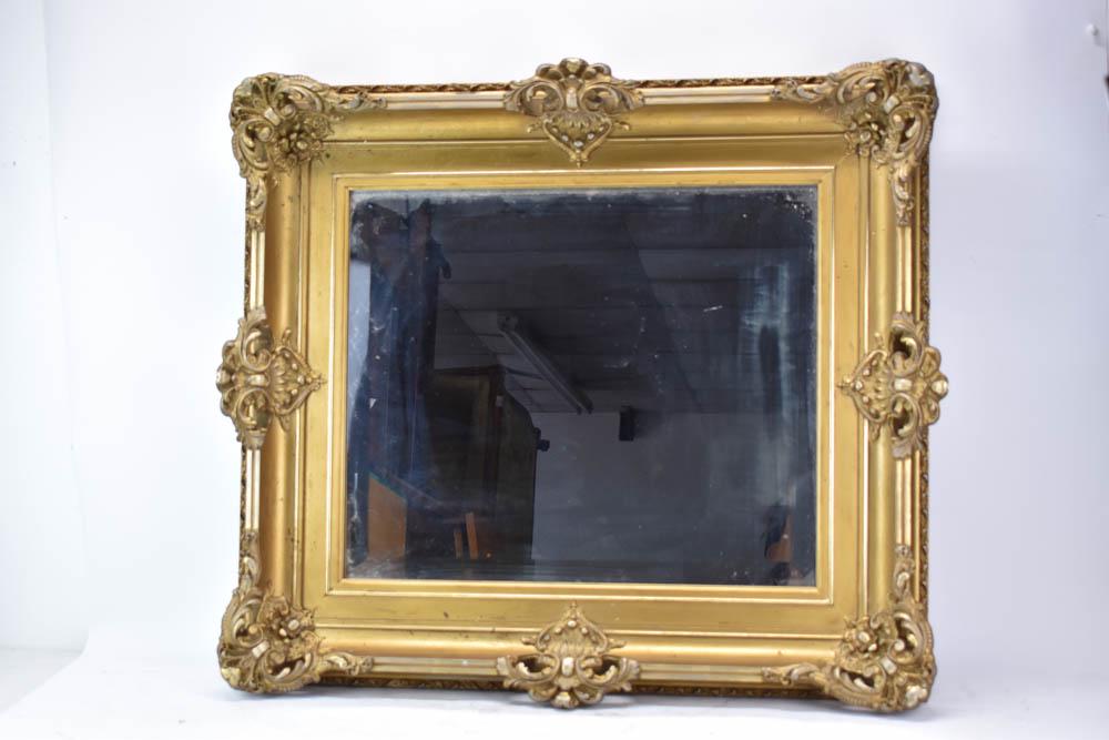 Gilt Carved Hanging Wall Mirror (1 of 7)