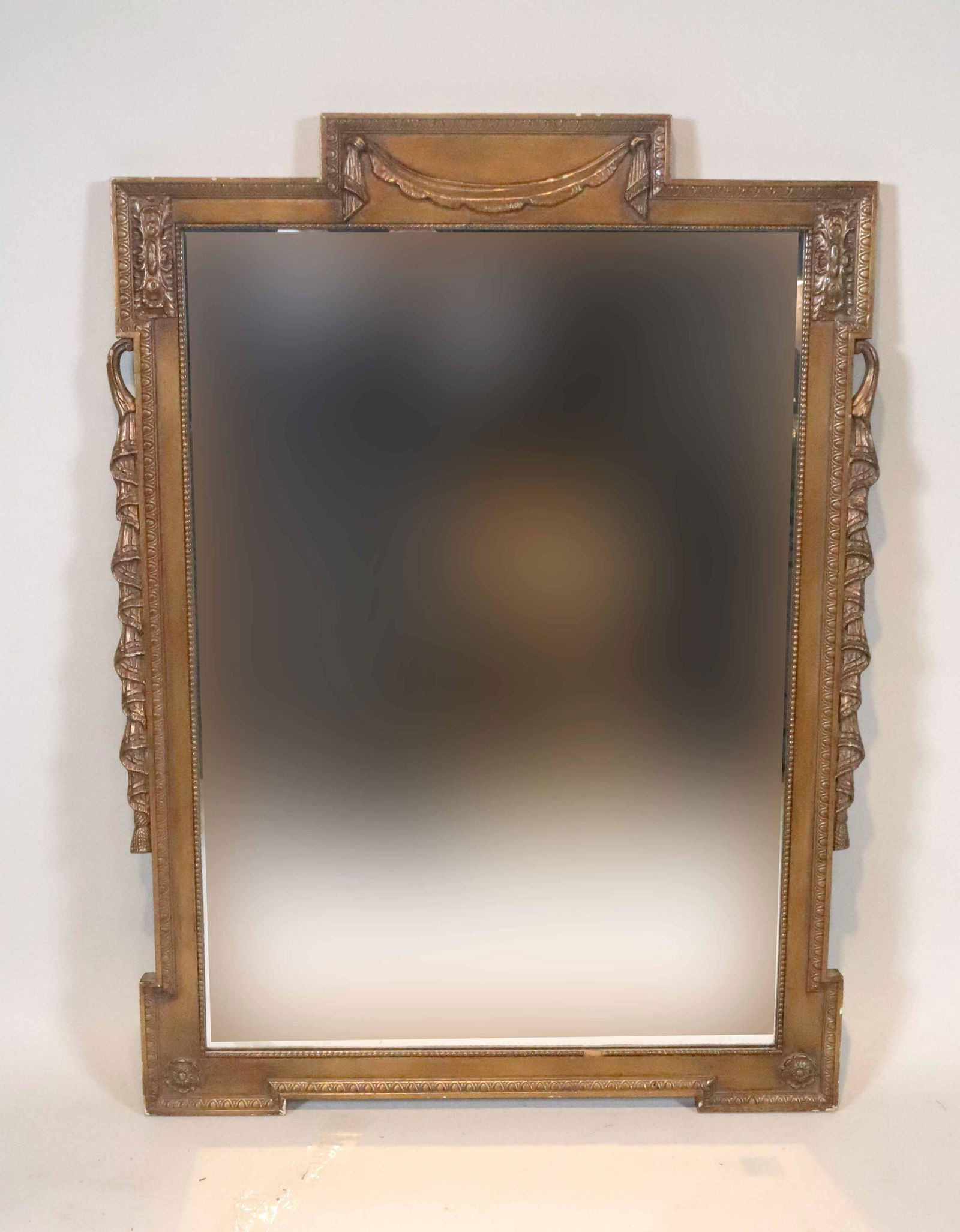 Louis XVI Style Gilt-Painted Pier Mirror (1 of 8)