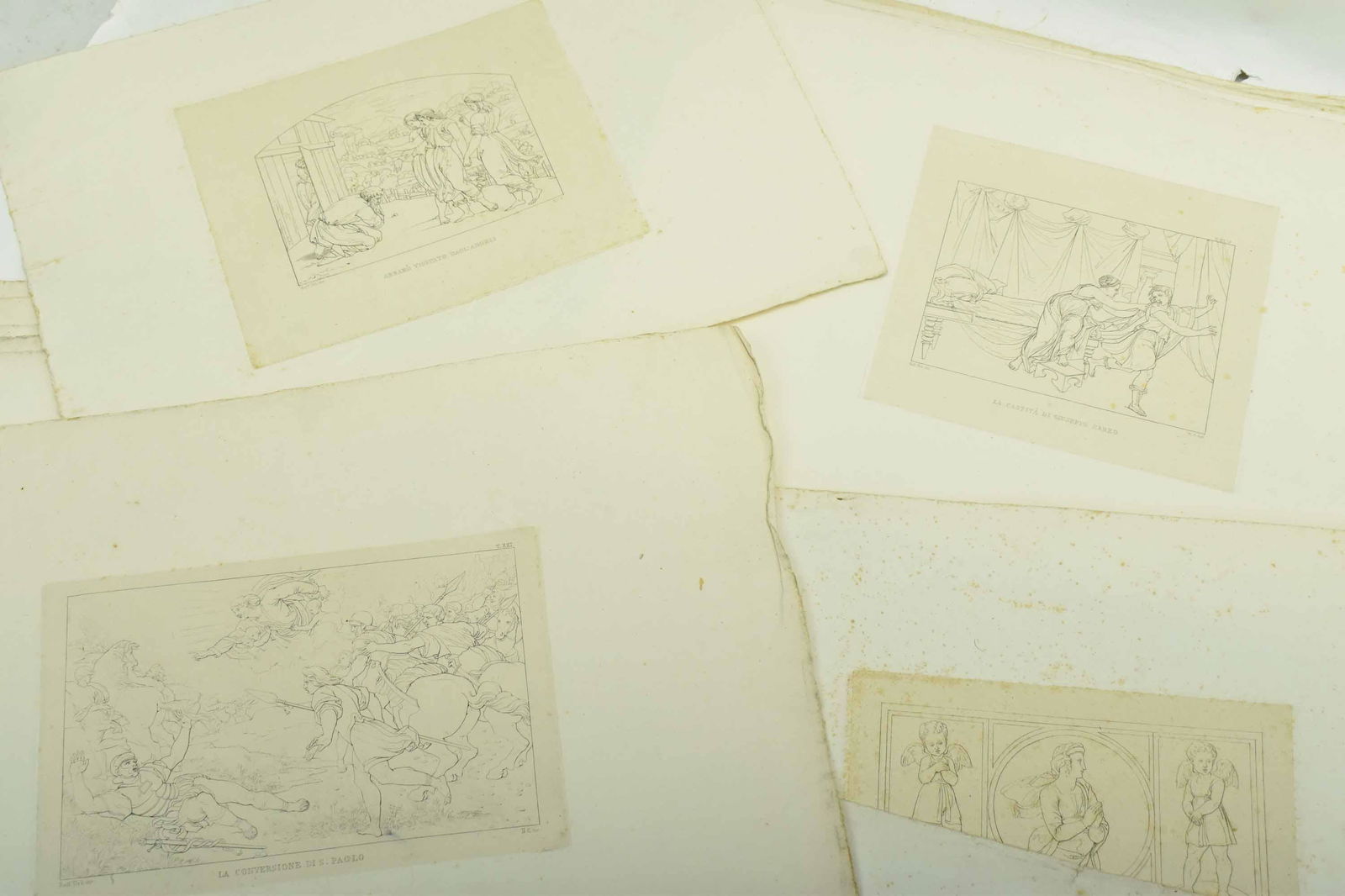 Large Group of Assorted Prints after Raphael (1 of 8)