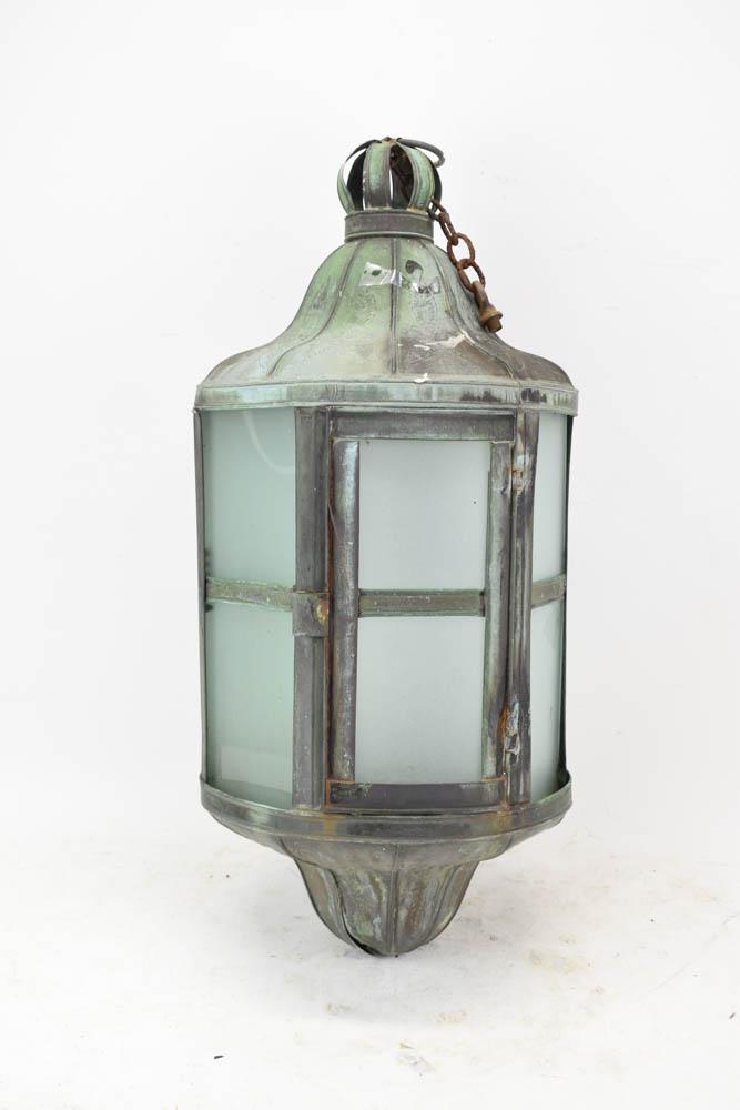 Vintage Copper Embossed Lantern (1 of 9)