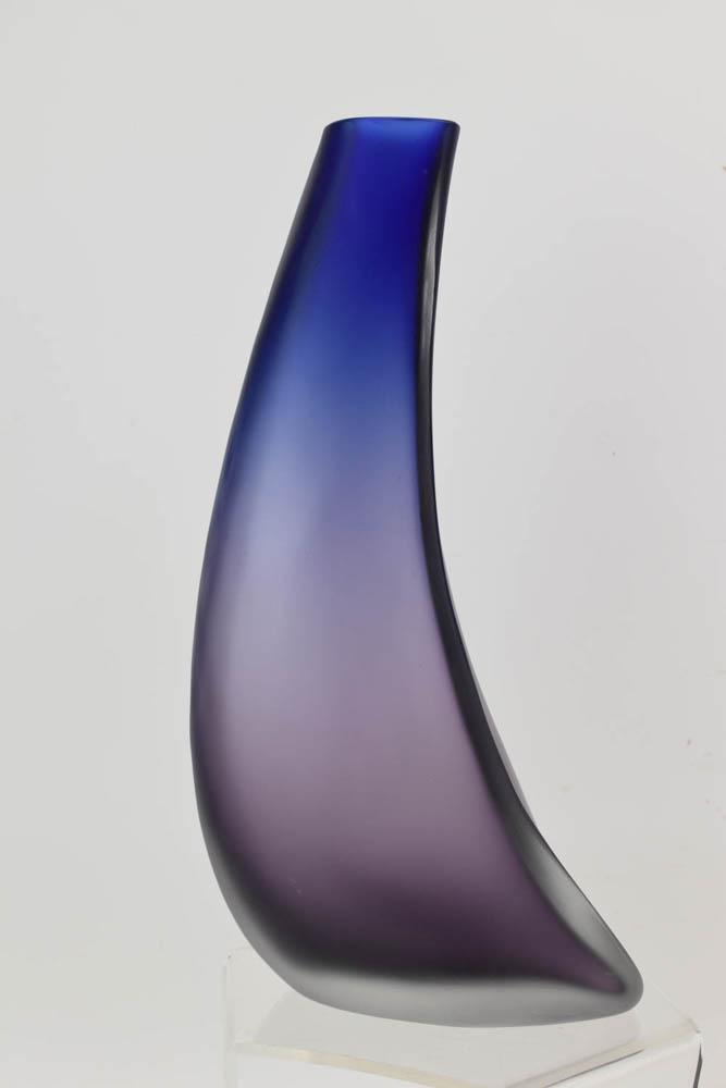 Alfredo Barbini Scavo Curved Vase (1 of 6)