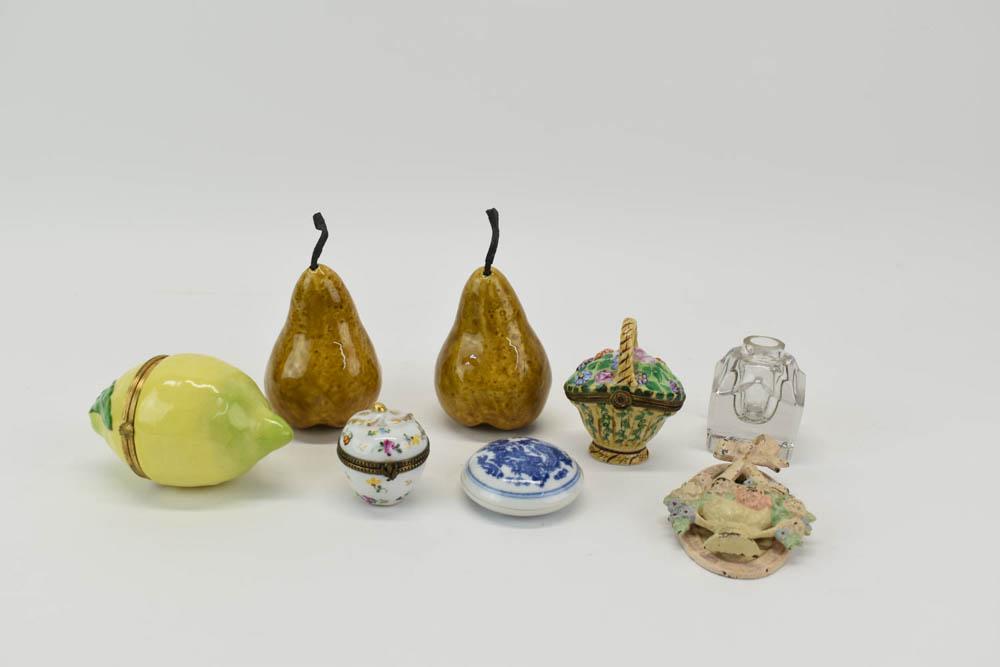 Three Vintage Limoges Boxes (1 of 10)